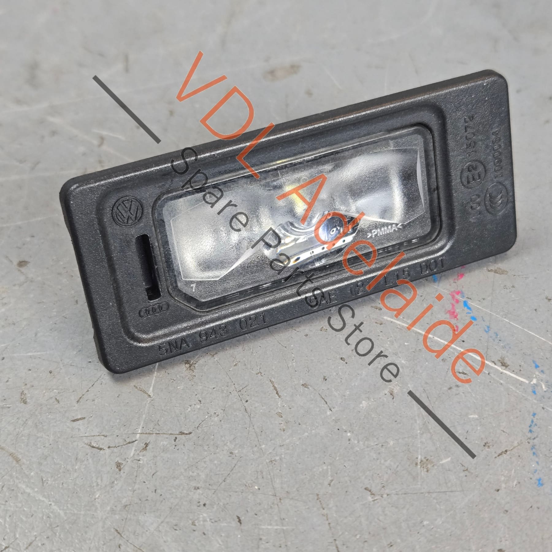 Genuine Audi VW Cupra Porsche LED Licence Plate Number Plate Light 5NA943021