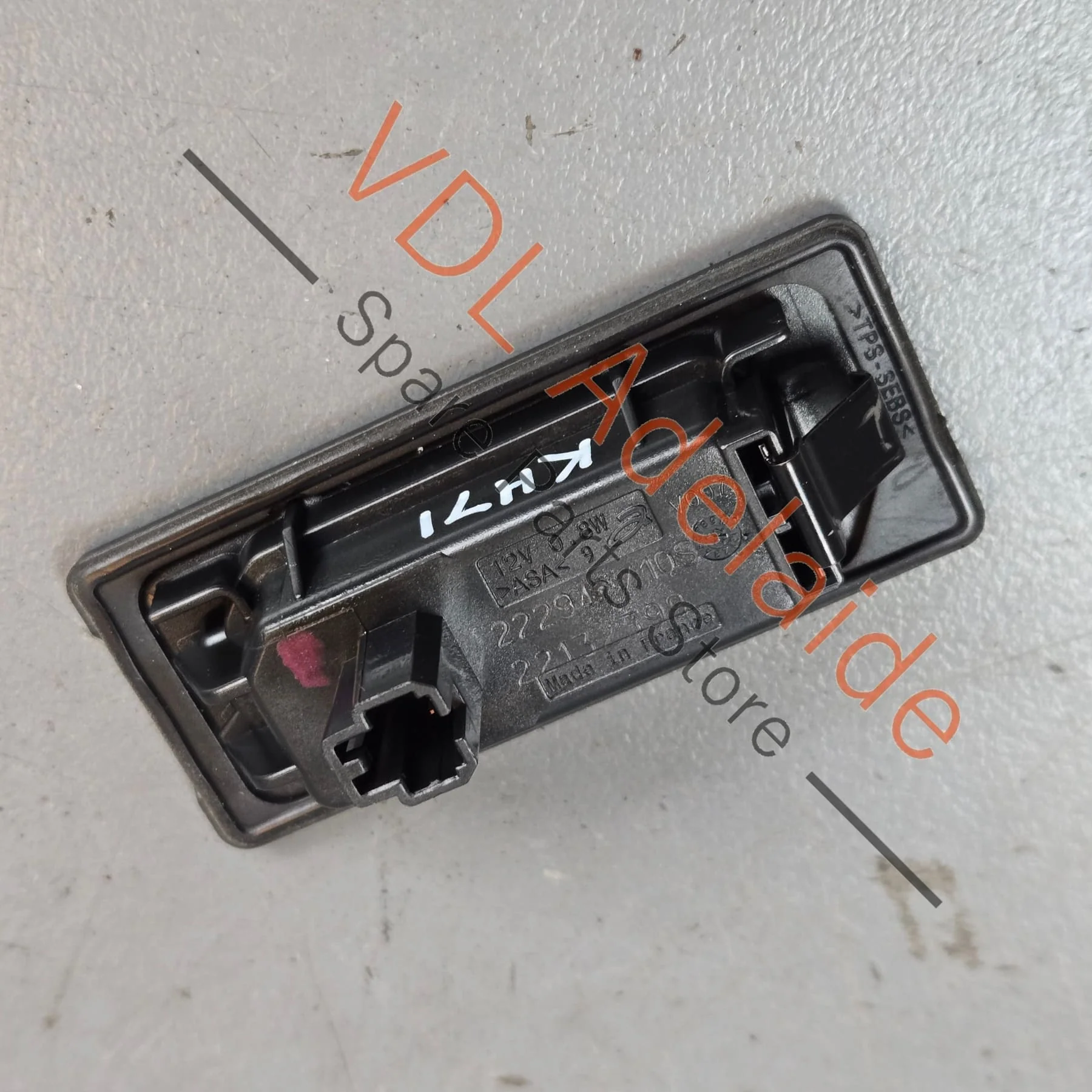 Genuine Audi VW Cupra Porsche LED Licence Plate Number Plate Light 5NA943021 - Image 3
