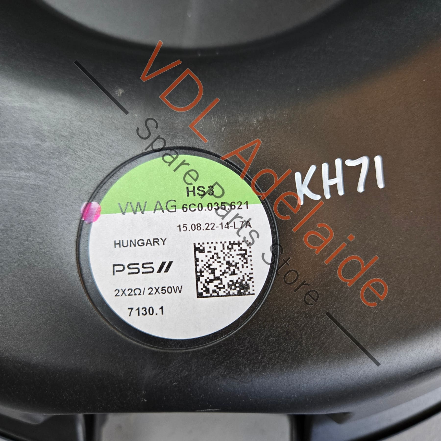 Cupra VW Audi Subwoofer Speaker for Space Saver Spare Wheel 6C0035621 - Image 2