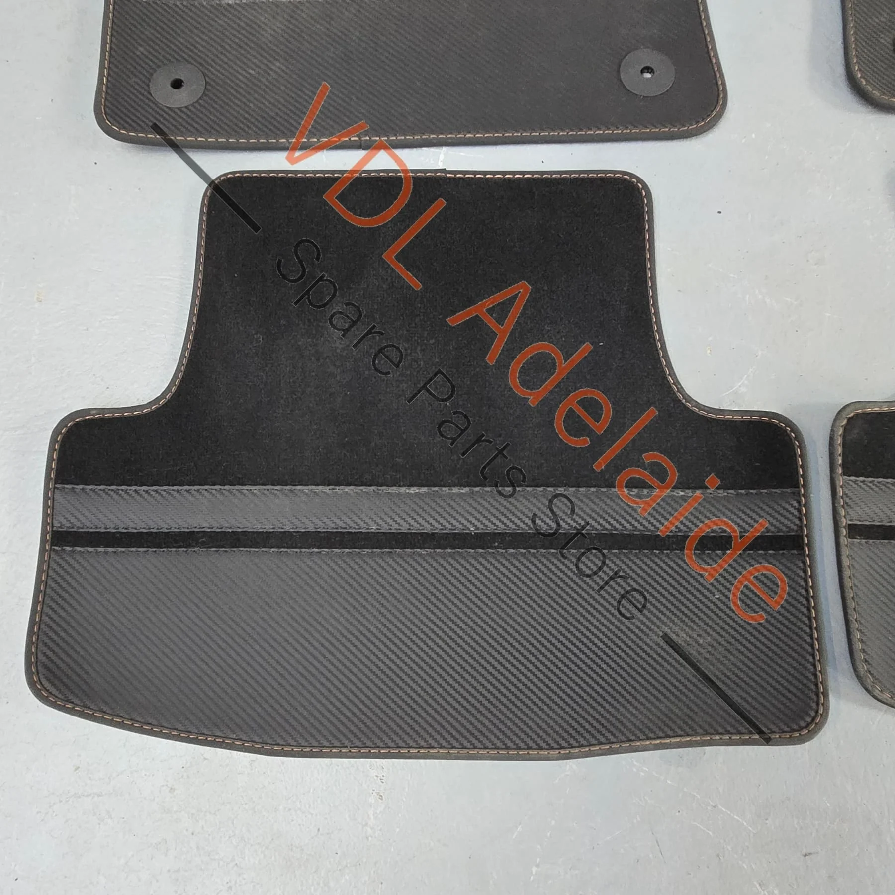 Cupra Ateca VZX Set of Floor Mats Carpets Black Copper & Carbon - Image 8