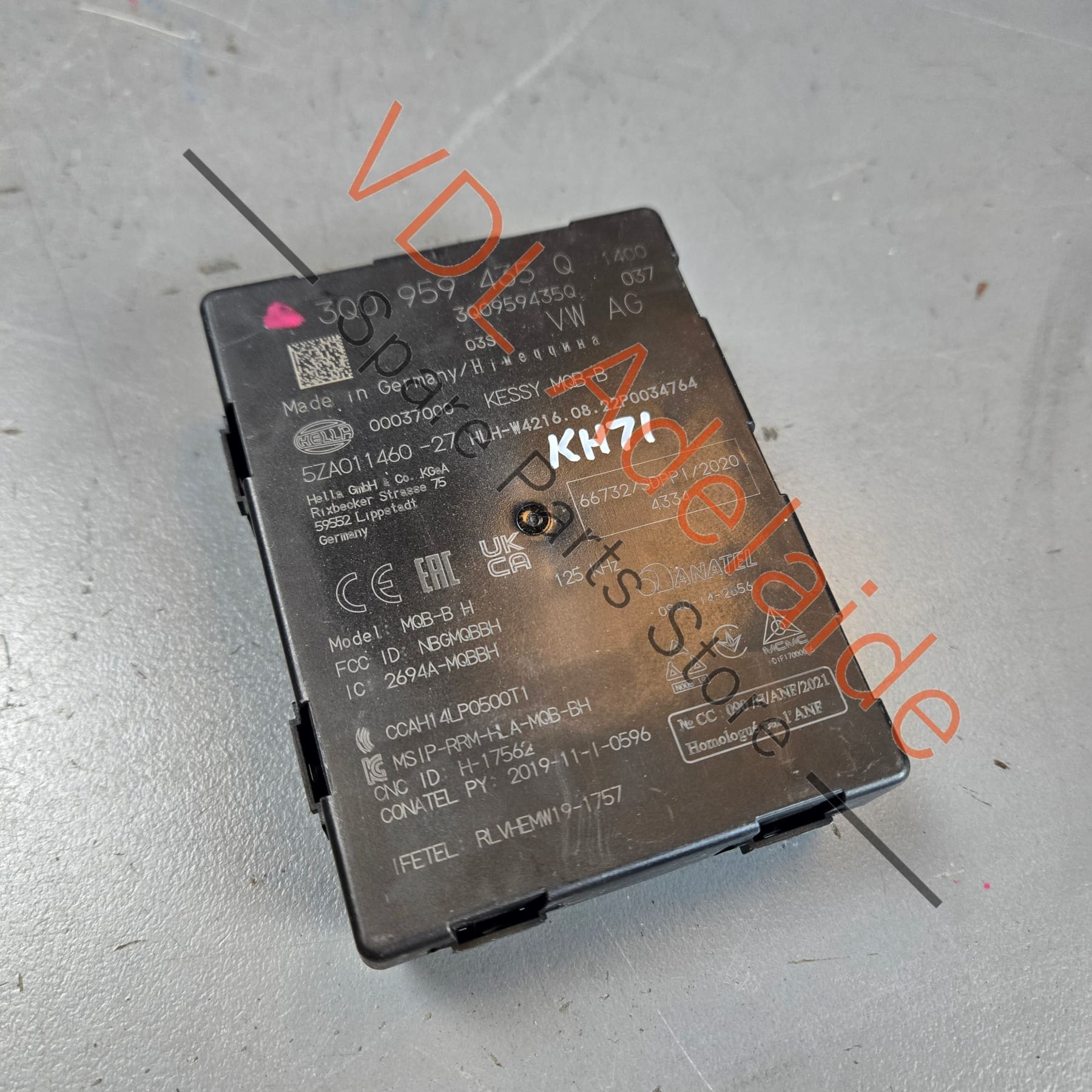 Cupra Ateca VW Golf MK8 Control Unit for Keyless Entry Kessy Start Authorisation 3Q0959435Q
