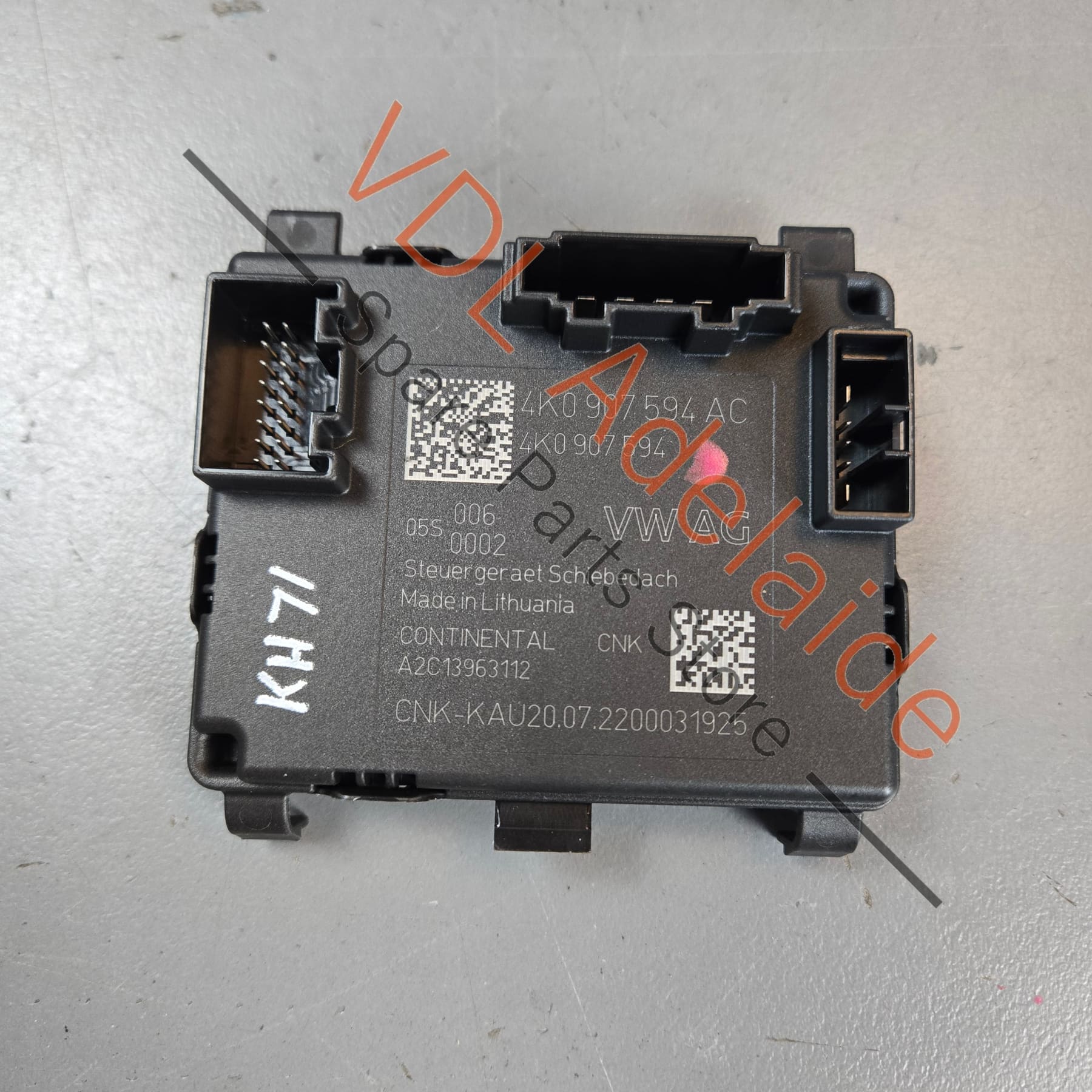 Cupra VW Audi Panoramic Sunroof Control Module 4K0907594AC