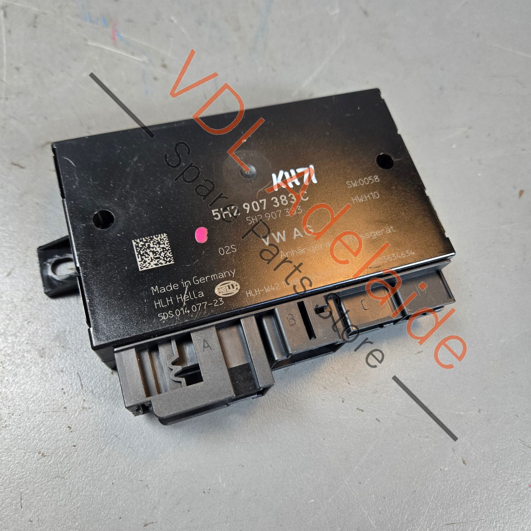 Genuine VW Audi Cupra Tow Bar Control Module 5H2907383C
