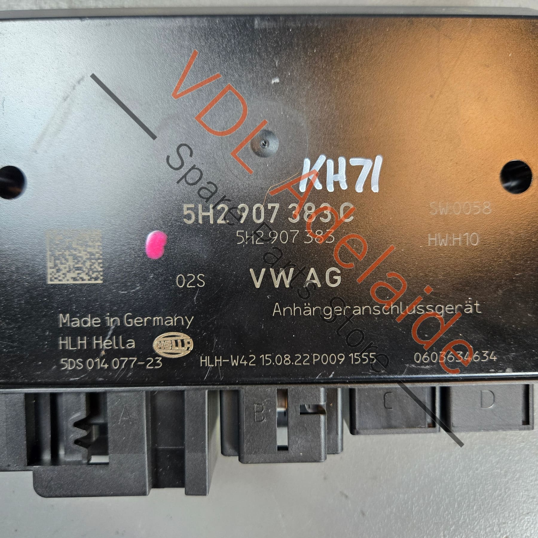 Genuine VW Audi Cupra Tow Bar Control Module 5H2907383C - Image 2