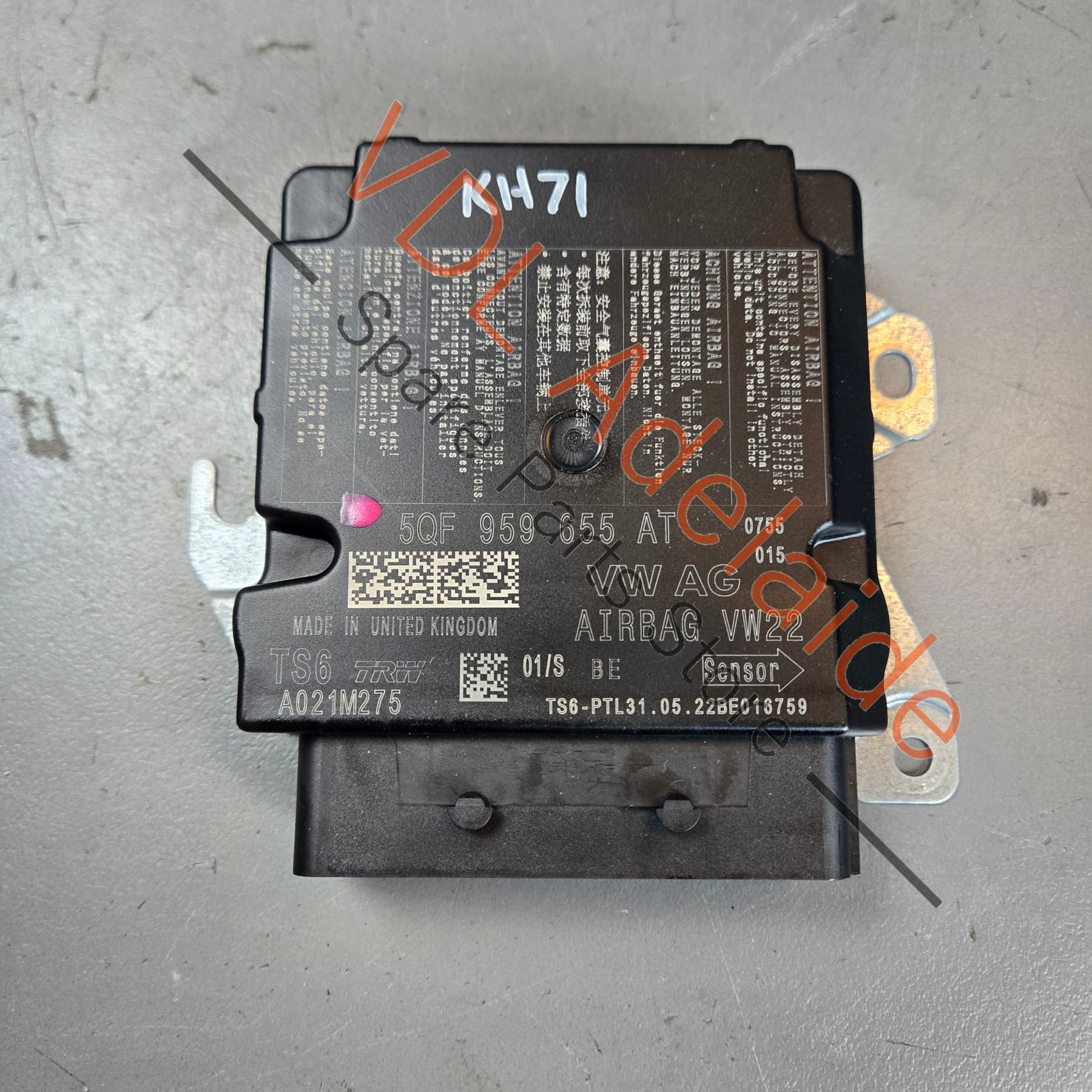 Cupra Ateca Passat Airbag Control Module 5QF959655AT
