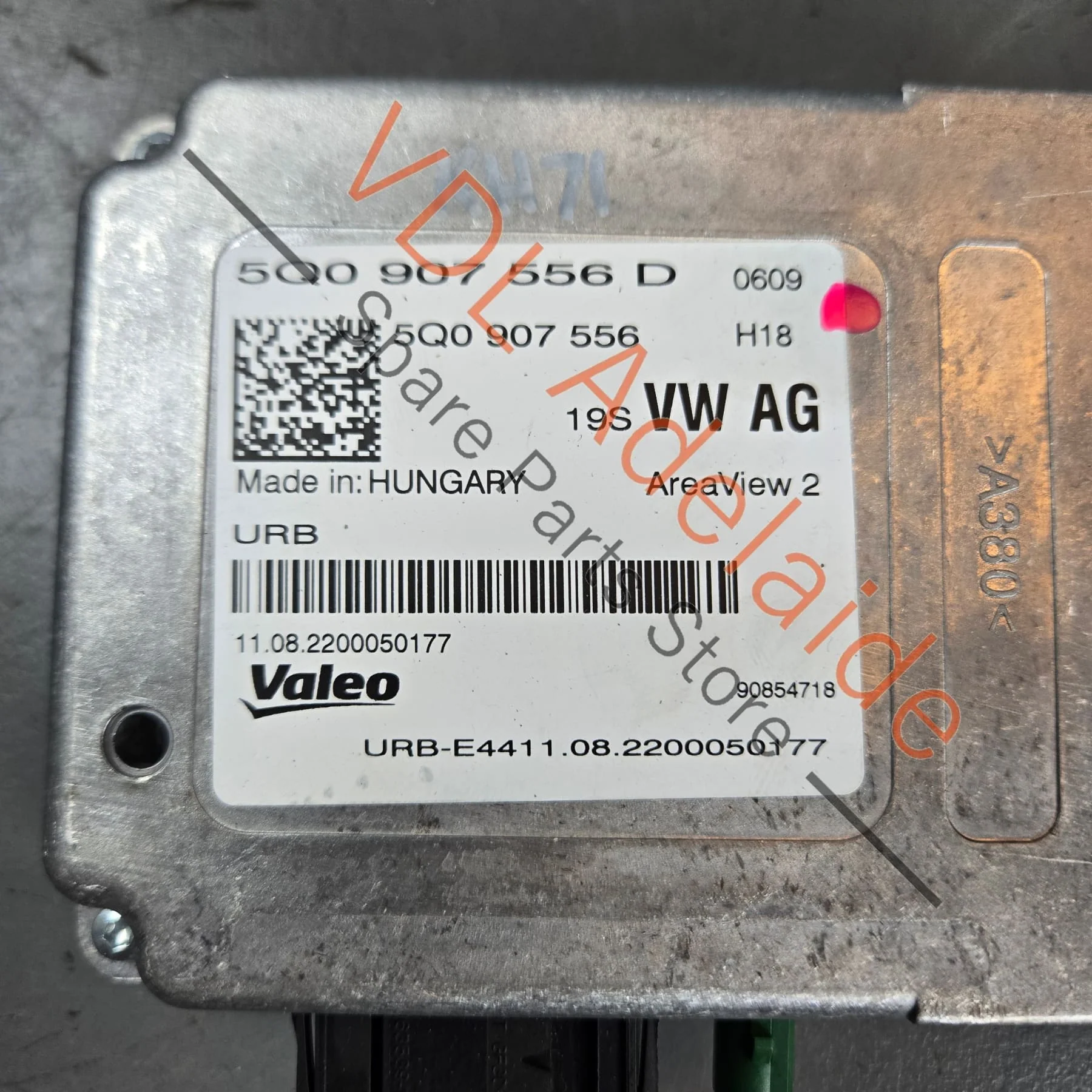 VW Tiguan Cupra Ateca Control unit for Camera Aerial TOP VIEW 5Q0907556D - Image 2