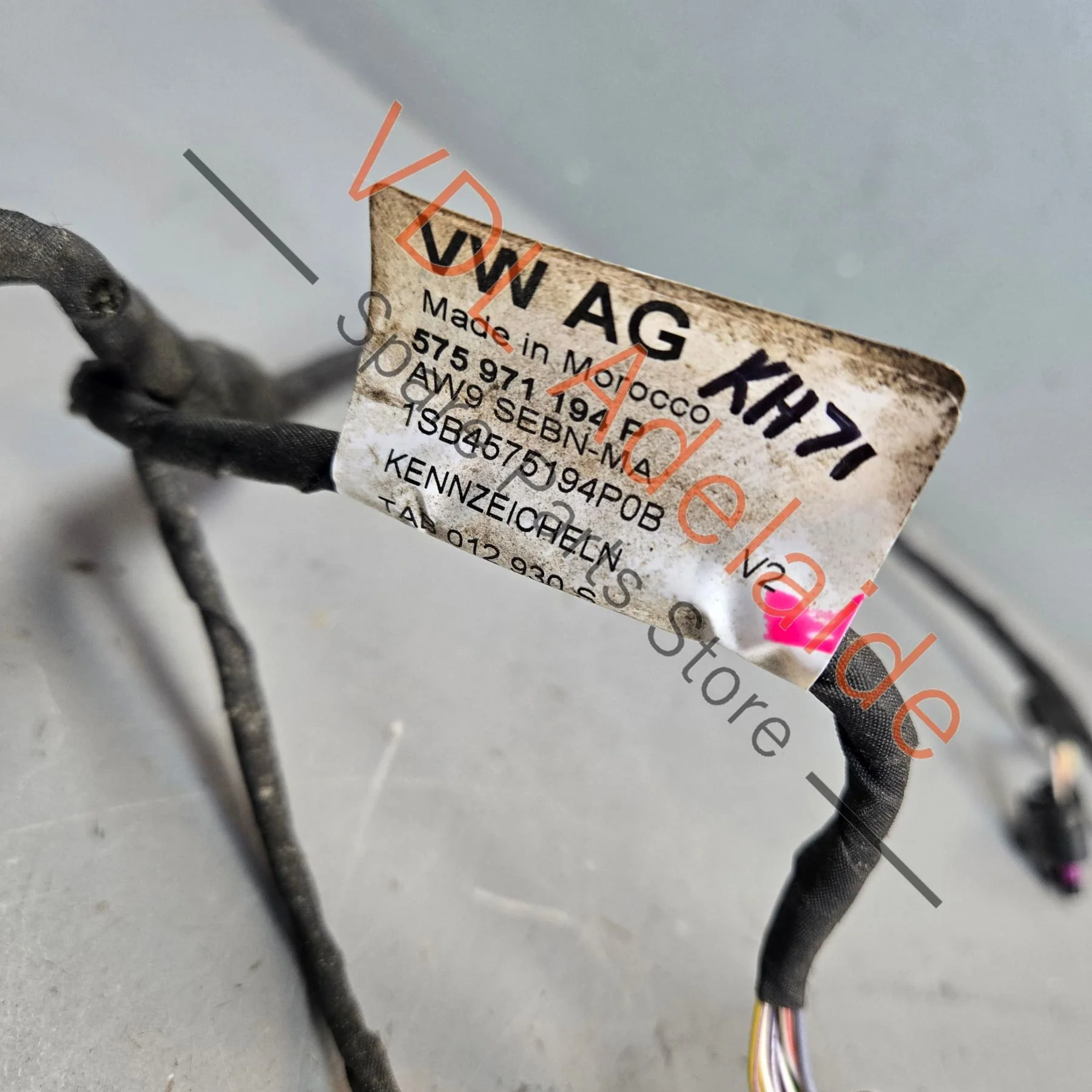 Cupra Ateca Rear Bumper Parking Sensor Harness Cable Wiring 575971194P - Image 2