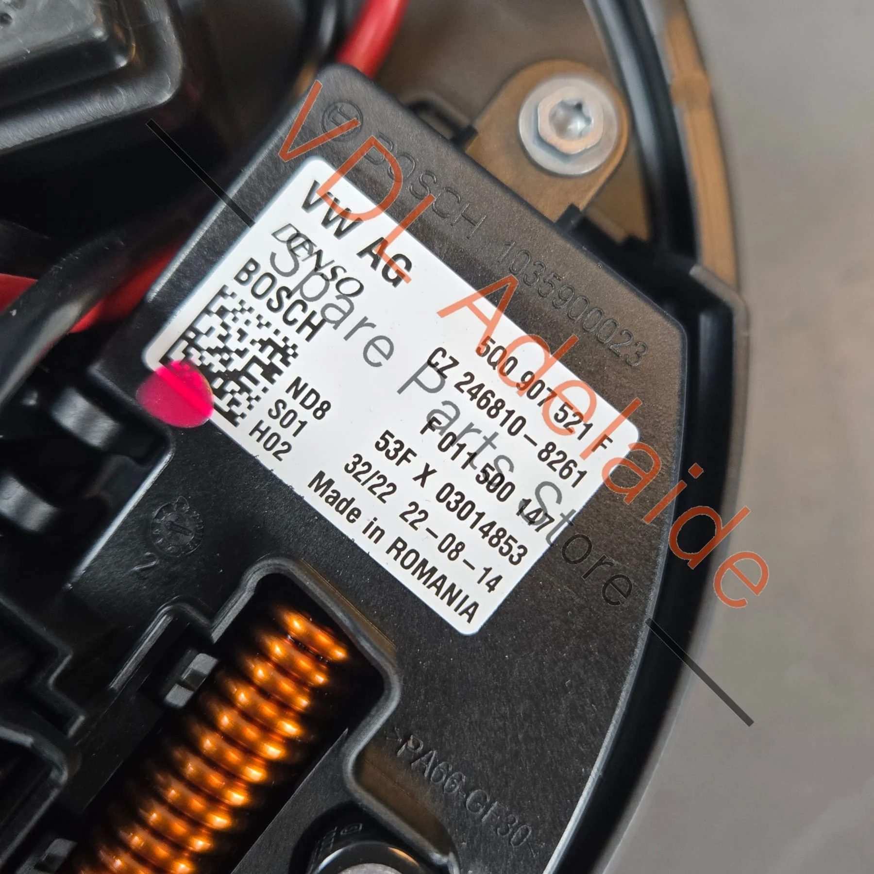 Audi VW Golf MK8 Cupra Heater Blower Fan Motor 5WC819015 - Image 3