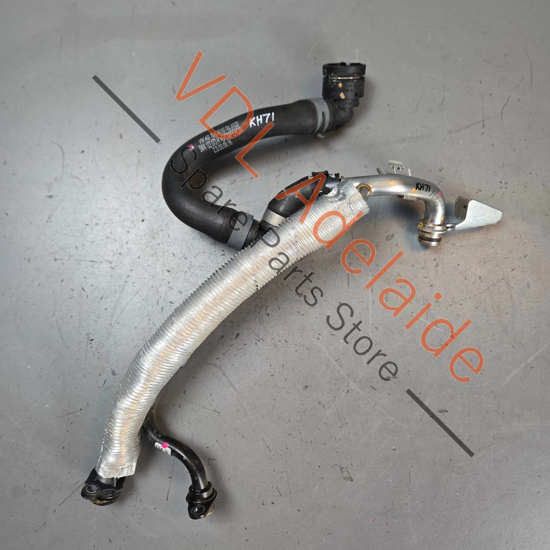 VW Golf R MK8 Audi S3 8Y Low Pressure Coolant Return Hose from Turbo 5WA122073H
