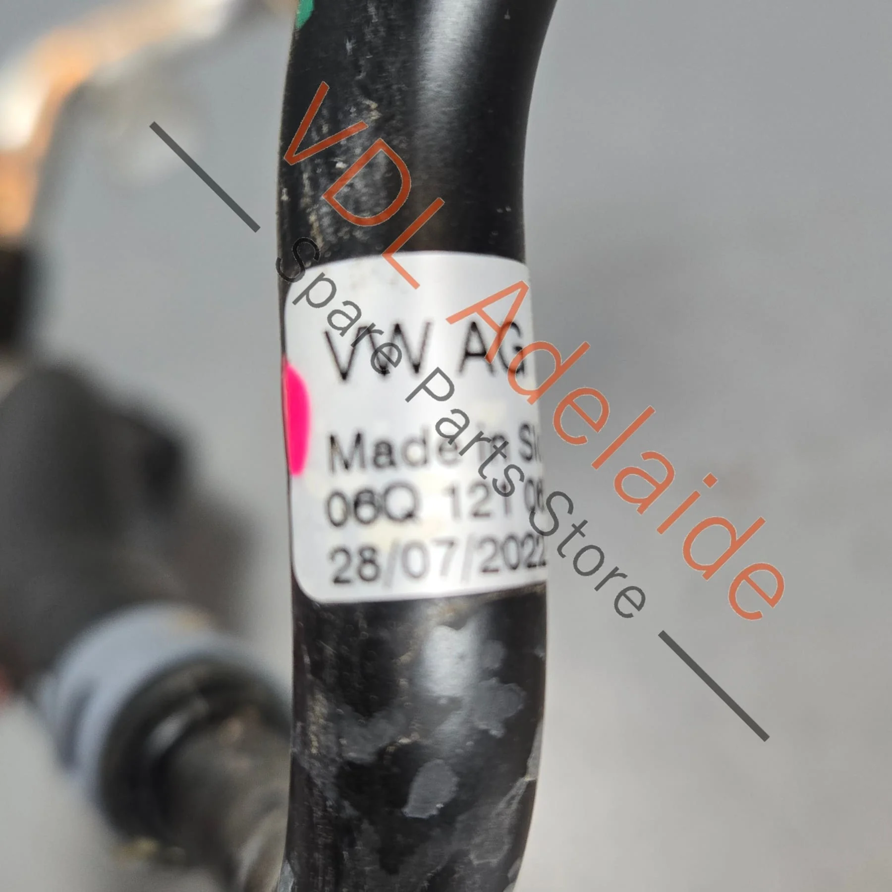VW Golf R MK8 Audi S3 8Y Low Pressure Coolant Return Hose from Turbo 5WA122073H - Image 5