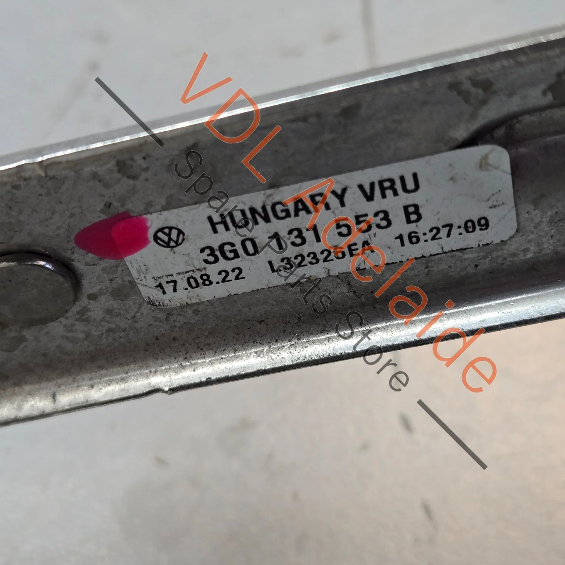 VW Exhaust Control Line Pipe 5WA131553B - Image 2