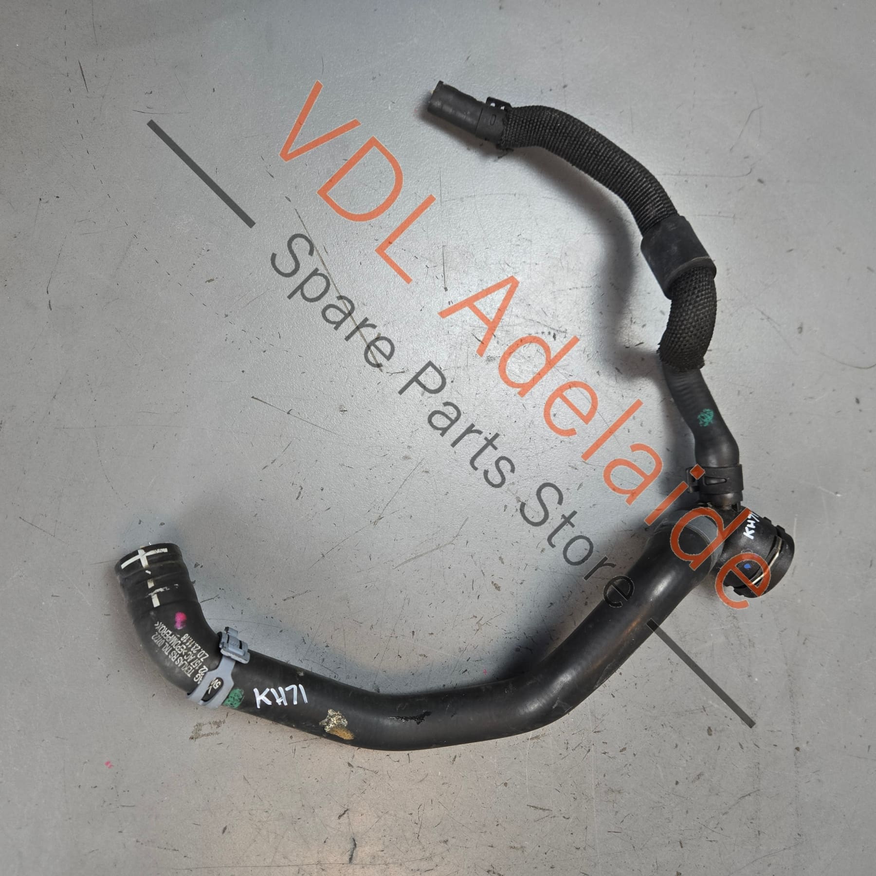 VW Audi Cupra Heater Hose with Coupling on Firewall 5WA122157AC - Image 3