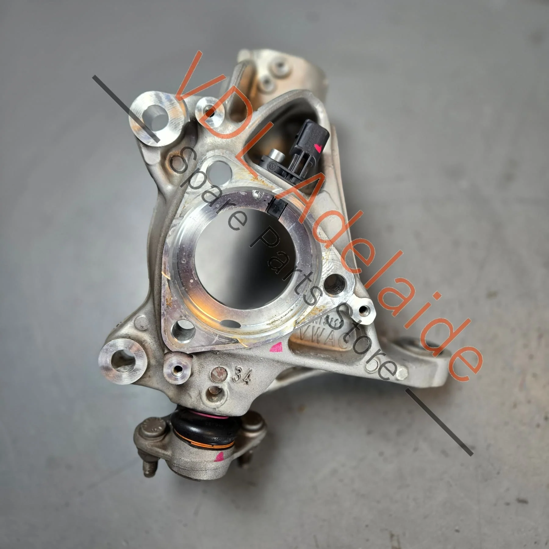 Golf MK8 Passat Cupra Ateca Front Left Hub Knuckle Wheel Bearing Housing 5QD407253F 5Q0407253C 5Q0407253A - Image 3