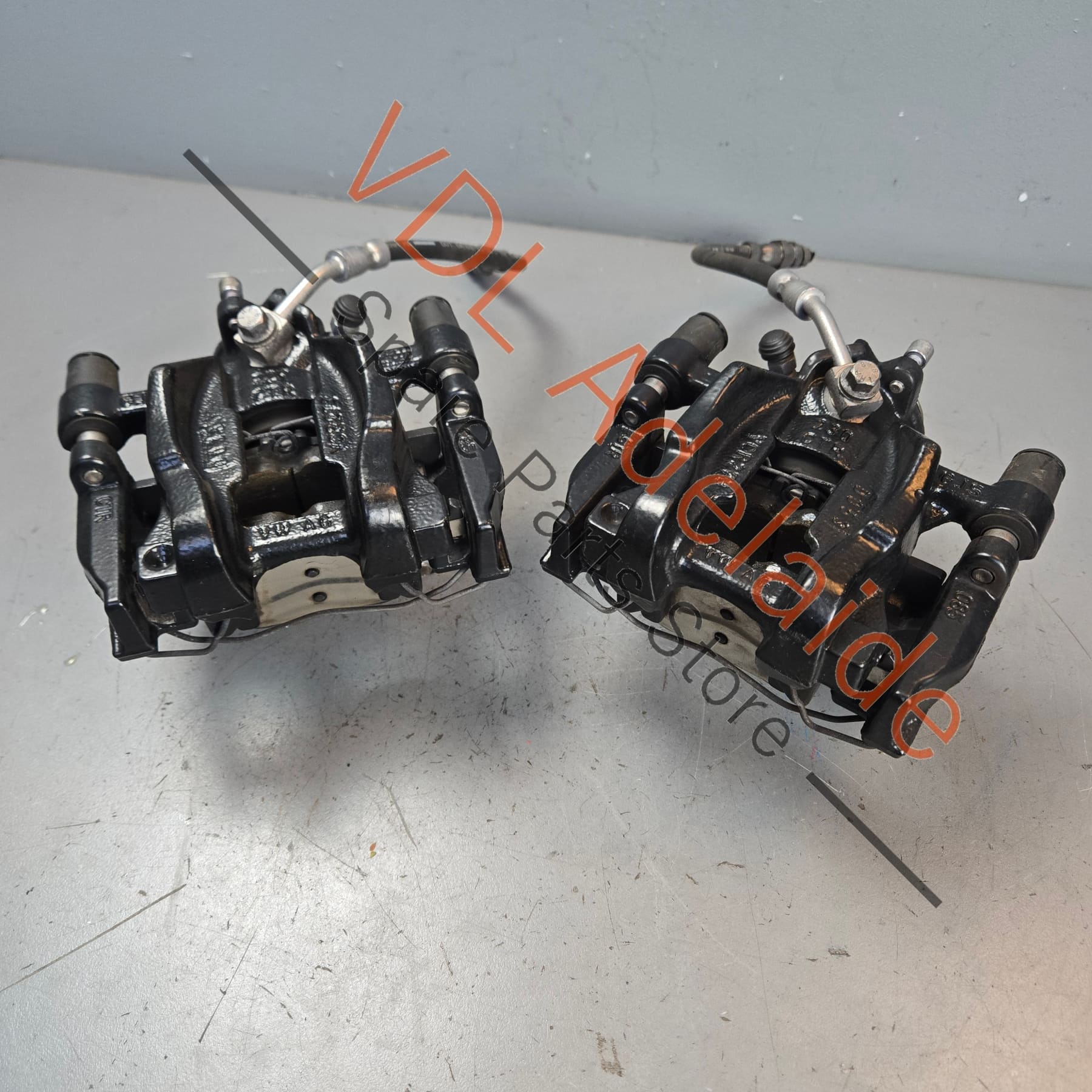 Audi S3 Golf R Cupra Rear Brake Caliper Set Pair suit 310mm x 22mm Vented Rotor - Image 2