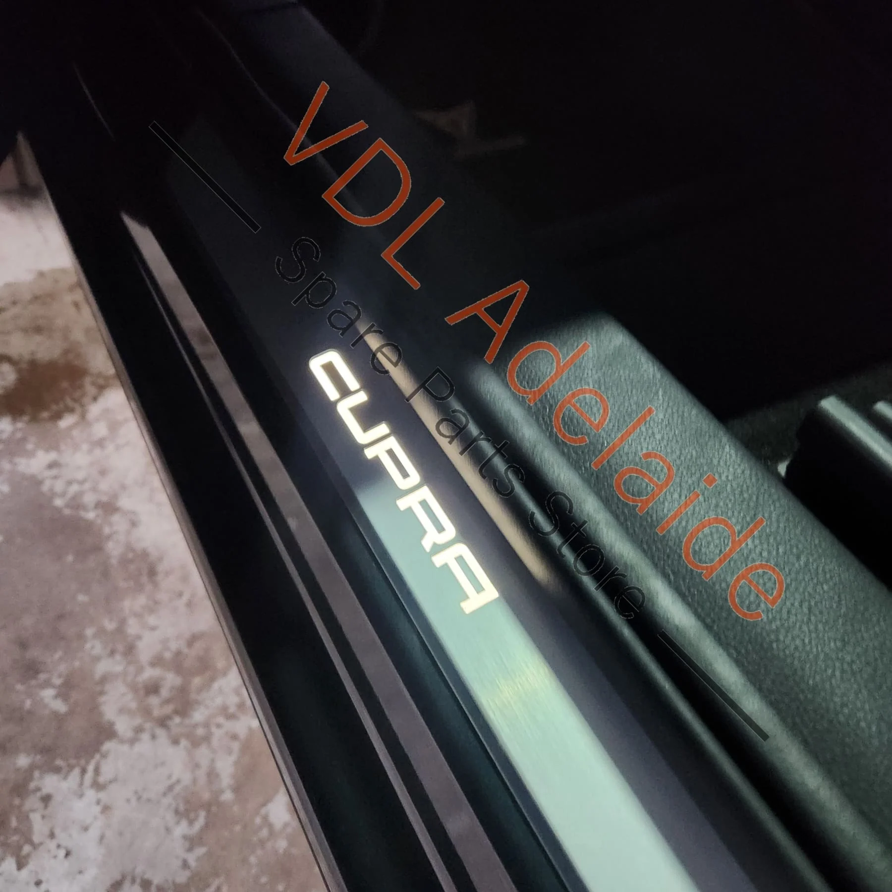 Cupra Pair of Illuminated Door Entry Strips 5FA947417E