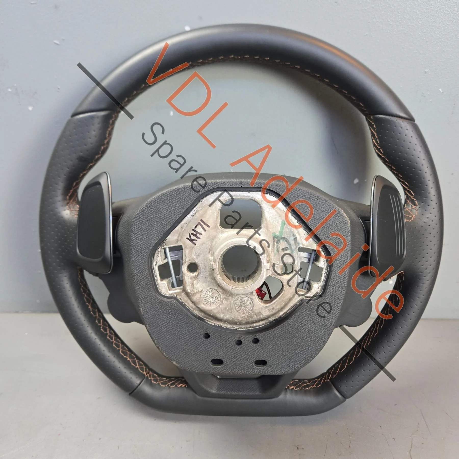 Cupra Leather Sport Flat Bottom Steering Wheel with Multifunction button set 5FA419091FT XEY - Image 2