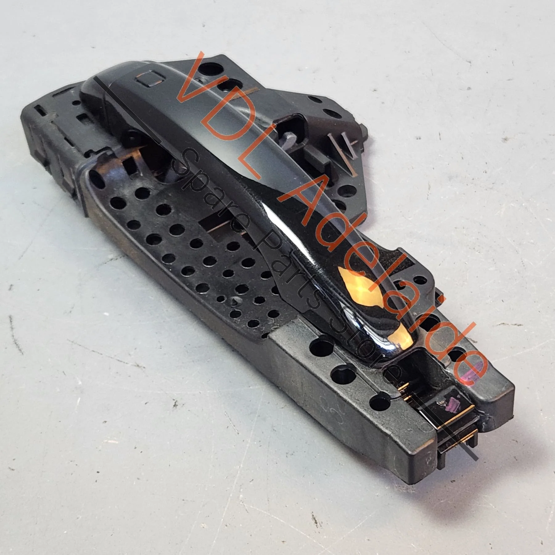 Audi A4 B8 Front Left Exterior Door Handle Mythos Black LY9T 8T0837205A 8T0837885B 8K0839879 - Image 6