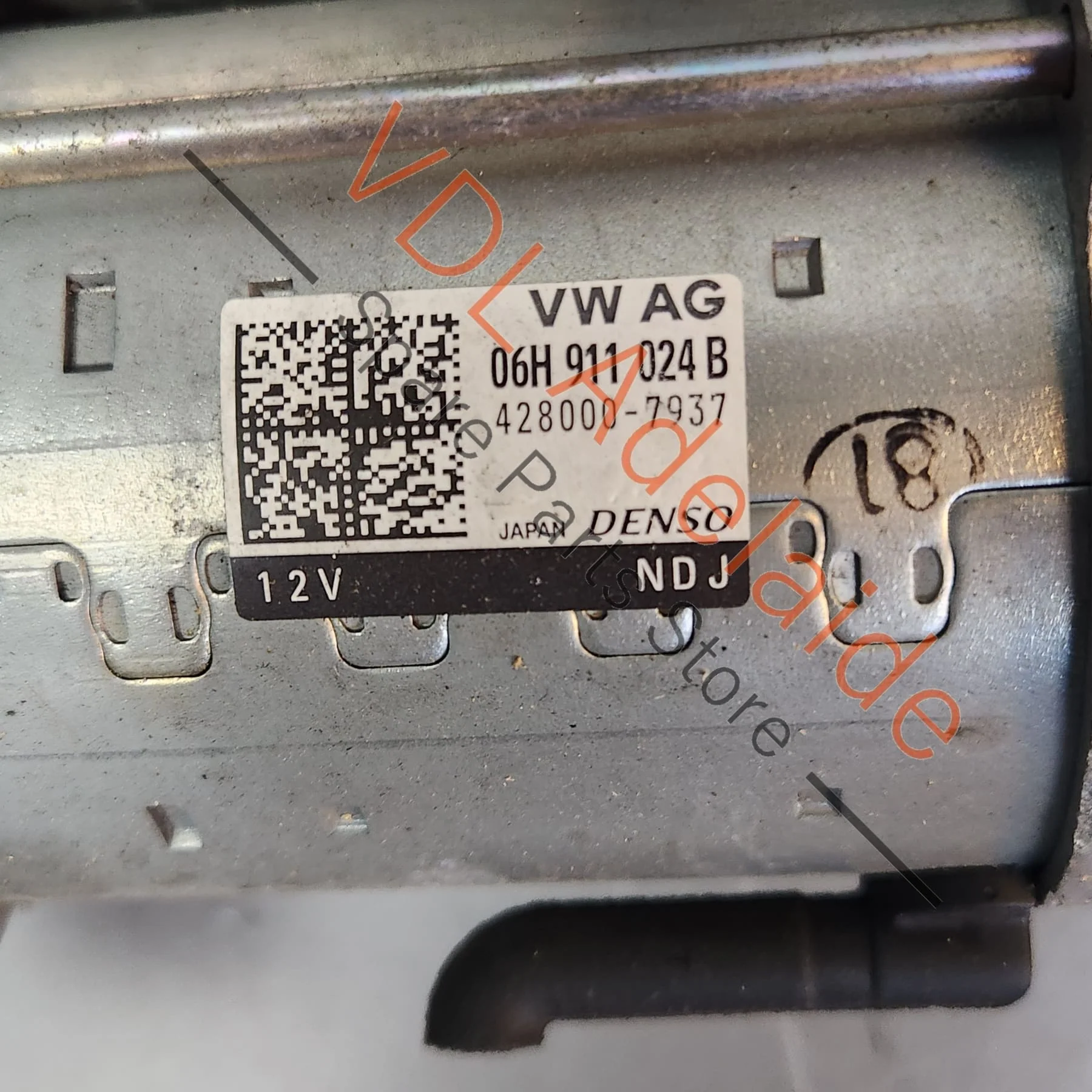 Audi A4 A5 Q5 4cyl Starter Motor 06H911024B - Image 3