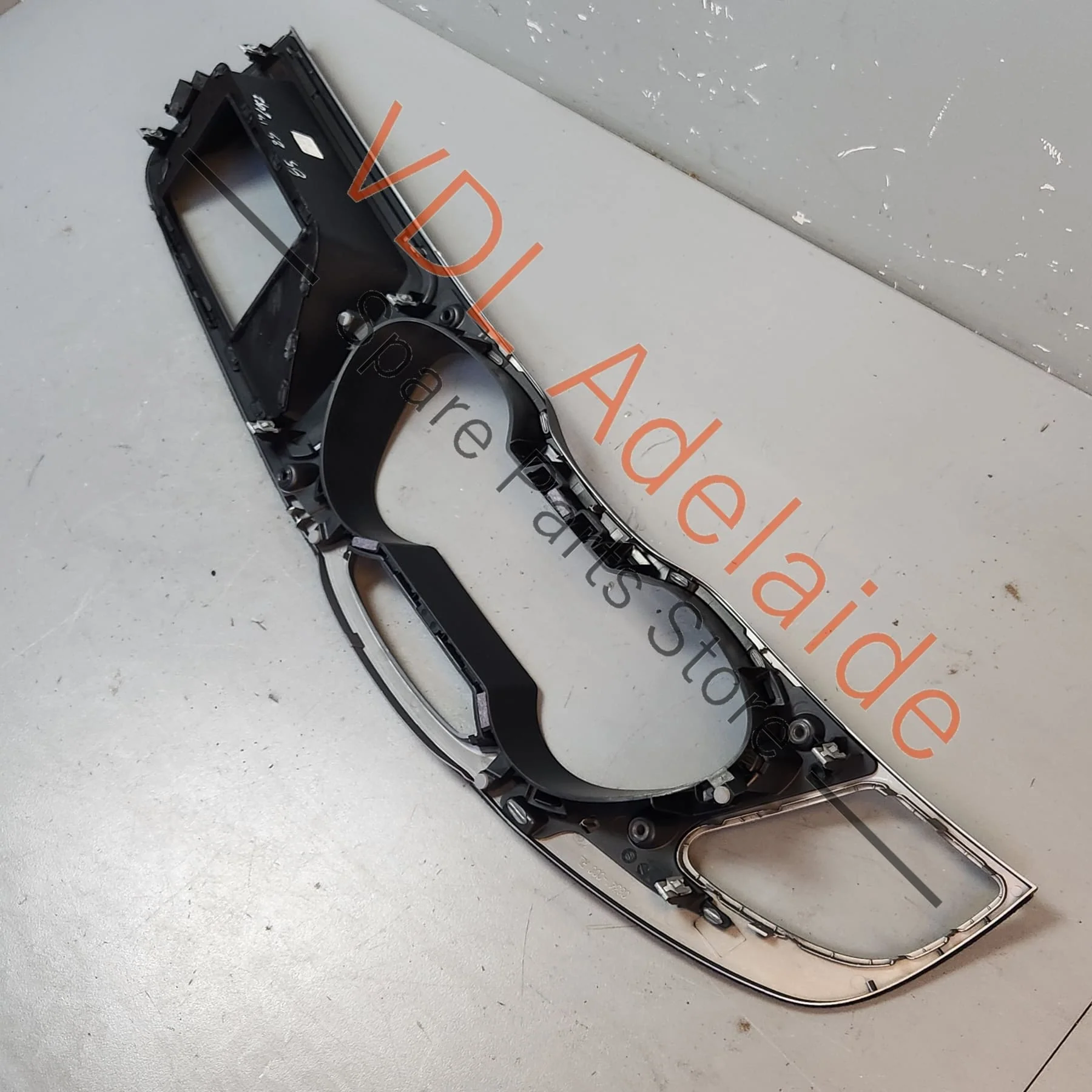 Audi A4 Dashboard Trim Fascia Steel Grey Brushed 8K2857185AM TU4 - Image 7