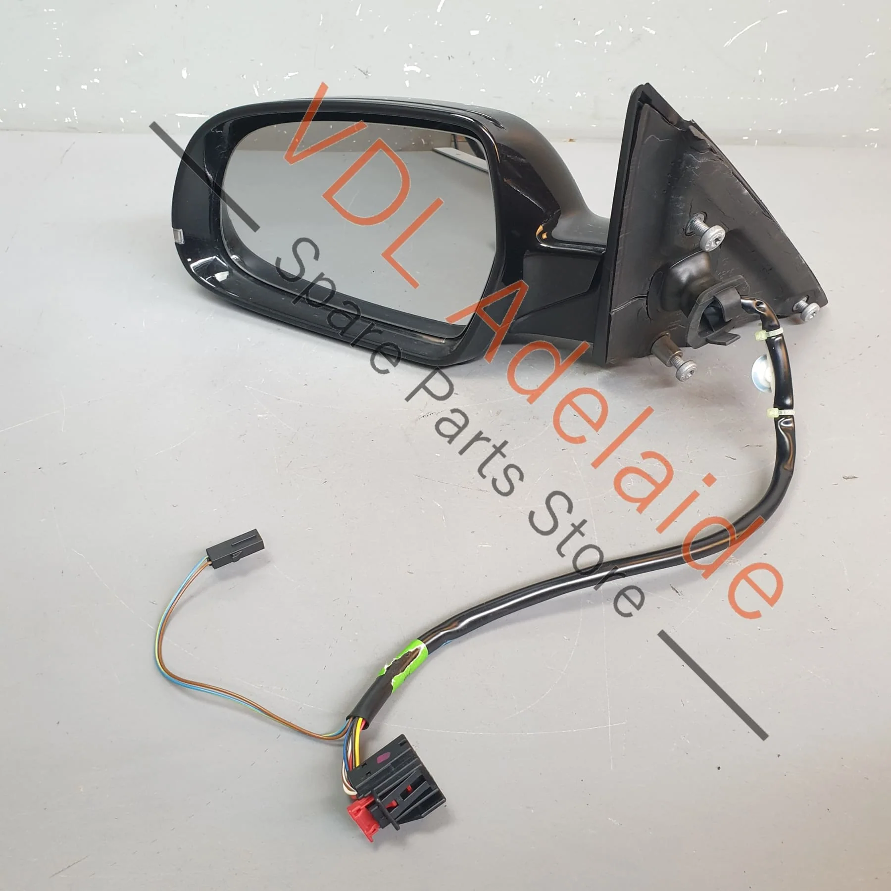 Audi A4 B8 8K Exterior Side Wing Mirror Left Complete RHD 8K2857409AF