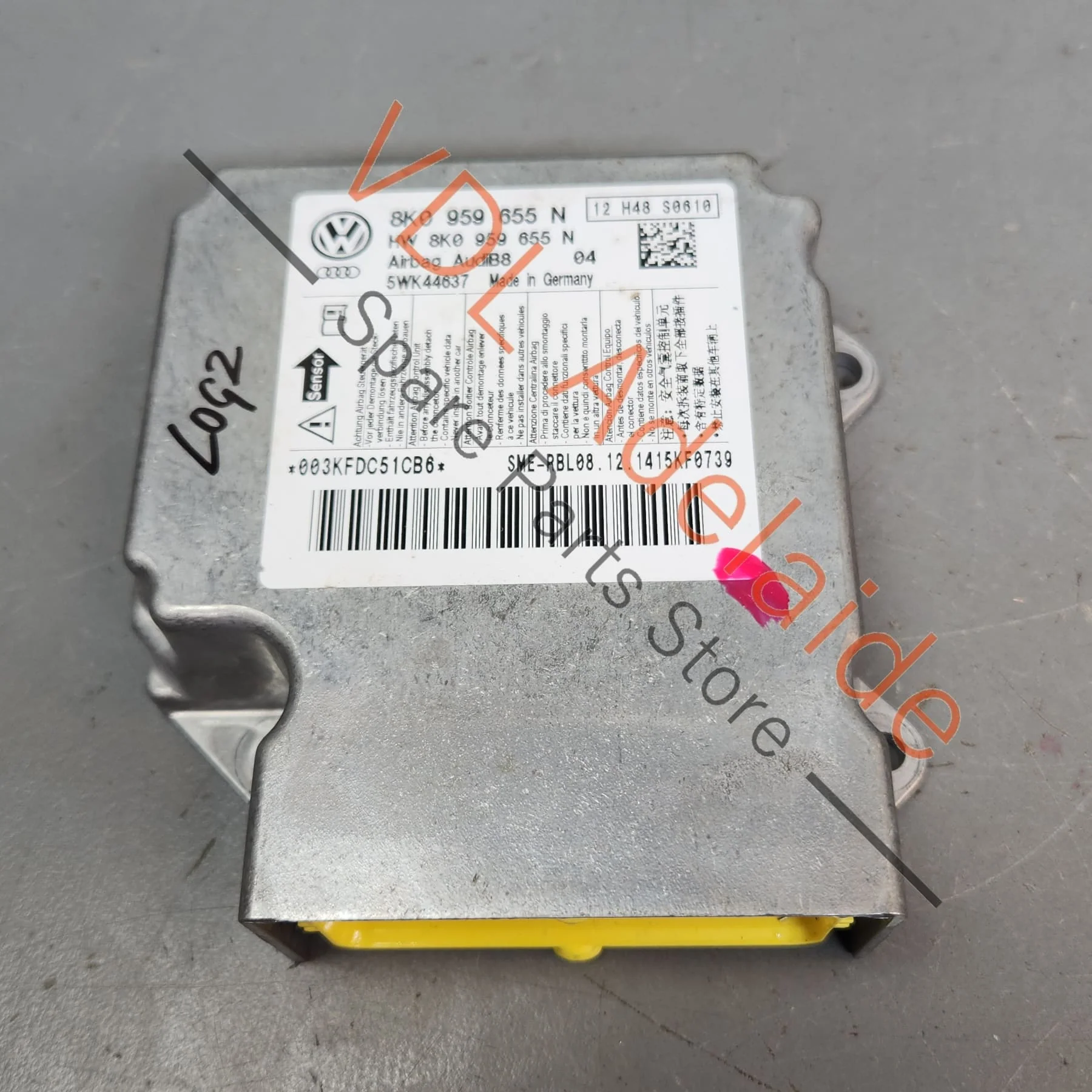 Audi A4 B8 8K Control Unit Module for Airbag 8K0959655N
