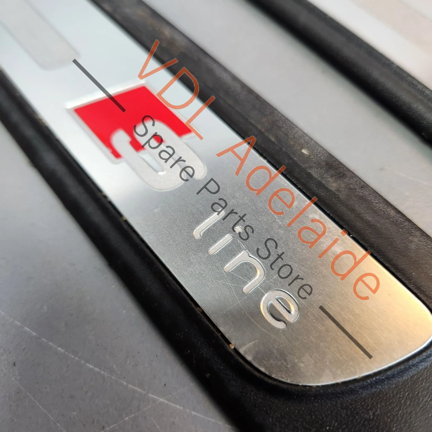 Audi A4 B8 8K Set of 4dr Door Sill Trim Scuff Panel Covers "S Line" - Image 2