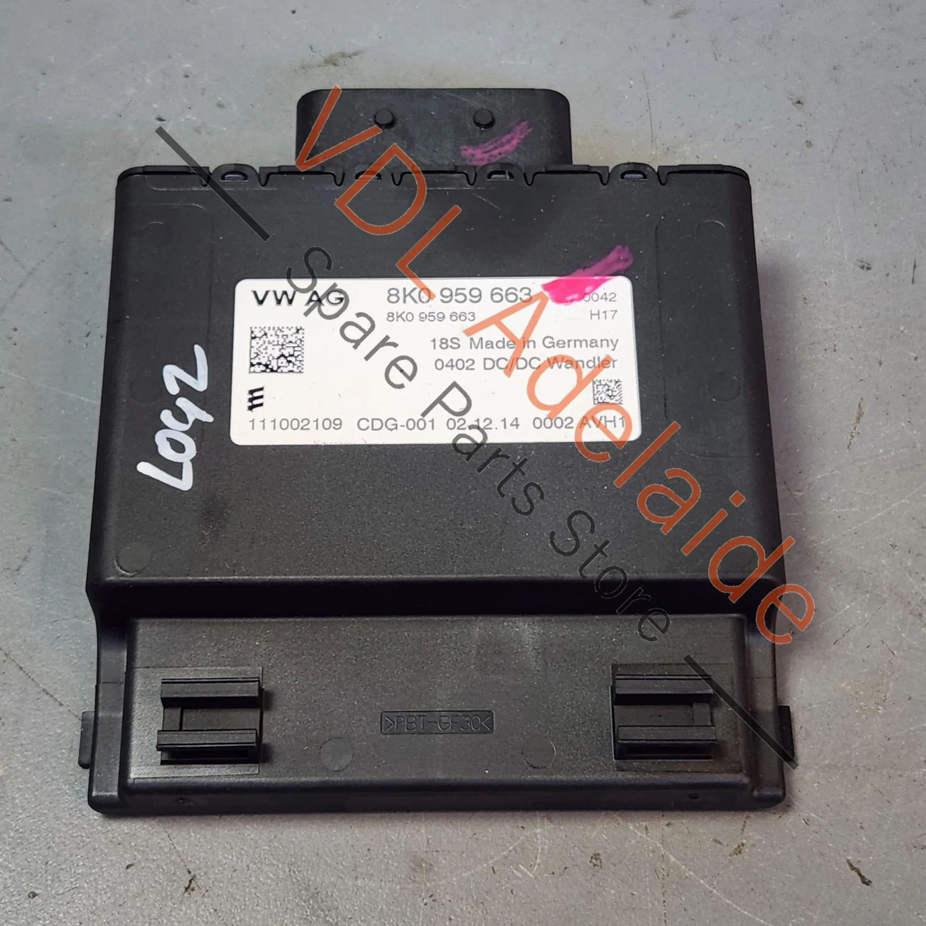 Audi A4 B8 8K Voltage Stabiliser 400W 8K0959663