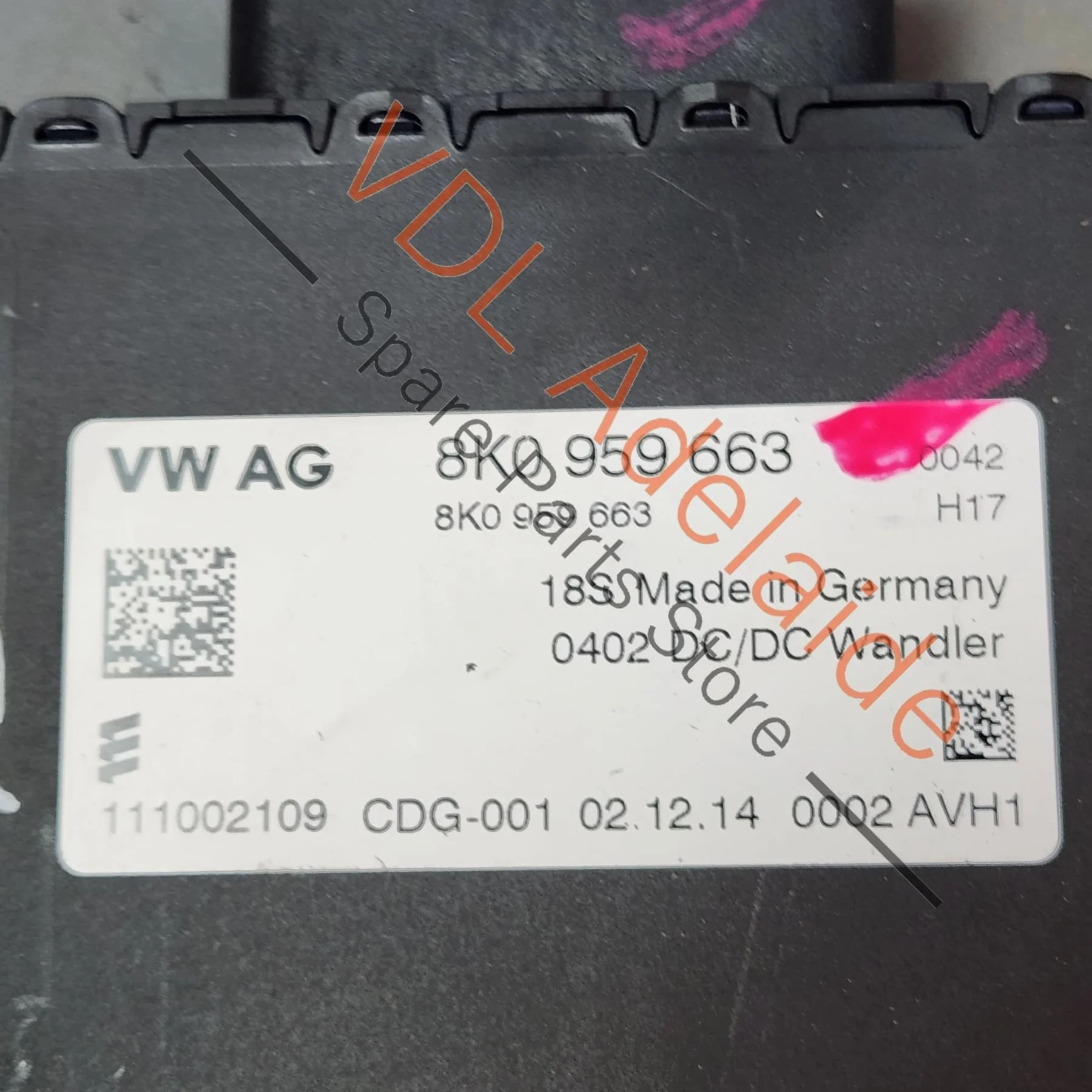 Audi A4 B8 8K Voltage Stabiliser 400W 8K0959663 - Image 5