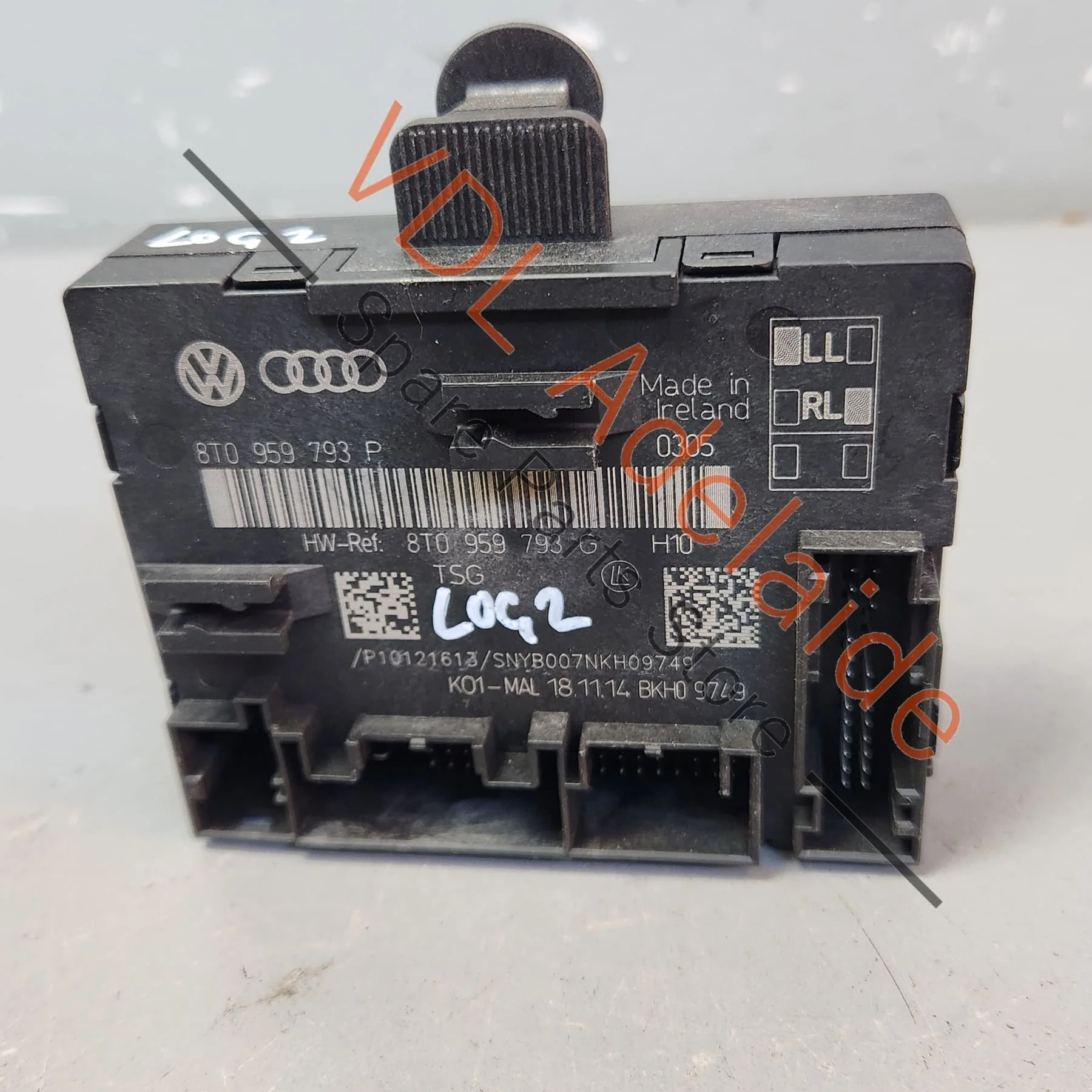 Audi A4 B8 8K Front Right Drivers Door Control Module RHD Sedan 8T0959793P