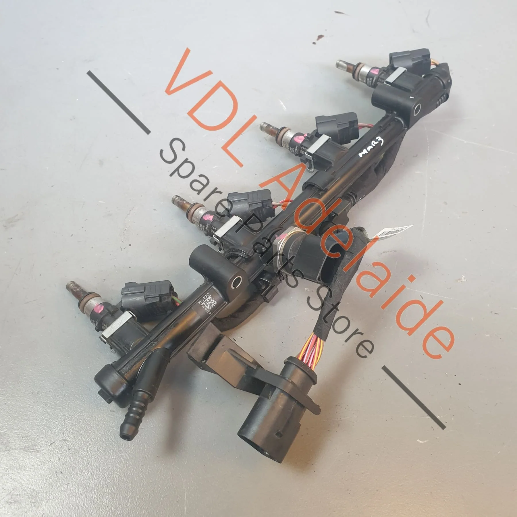 Fuel Injector set for 4cy Audi VW Engine 1.8 2.0 06L906031A w 11 Bar Pressure Sensor 06H906051K - Image 6