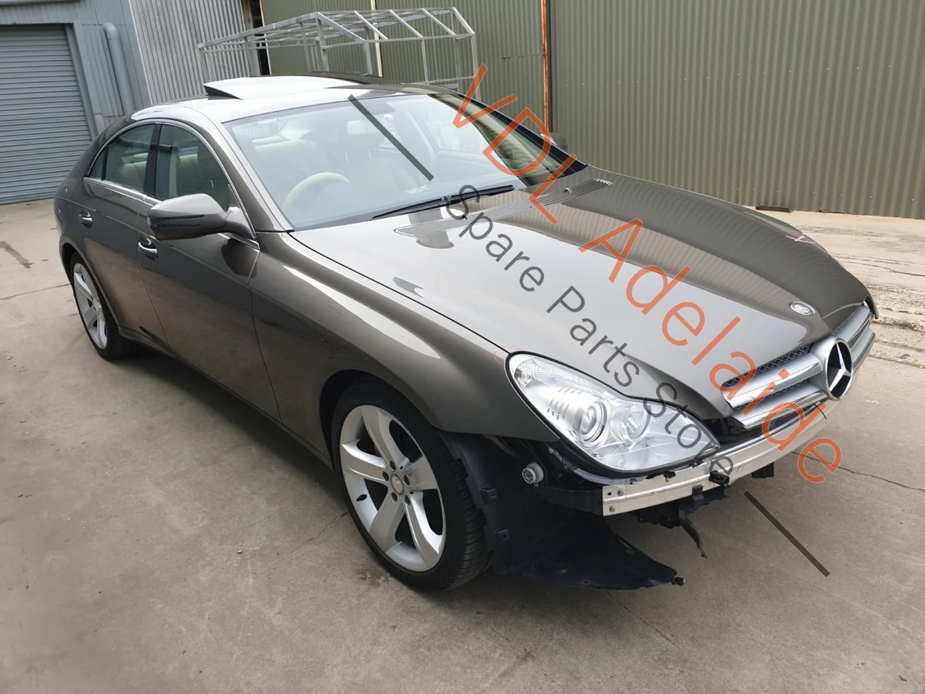 Mercedes W219 CLS-Class Rear Right Door Airbag & Wiring Loom A2038600205 - Image 3
