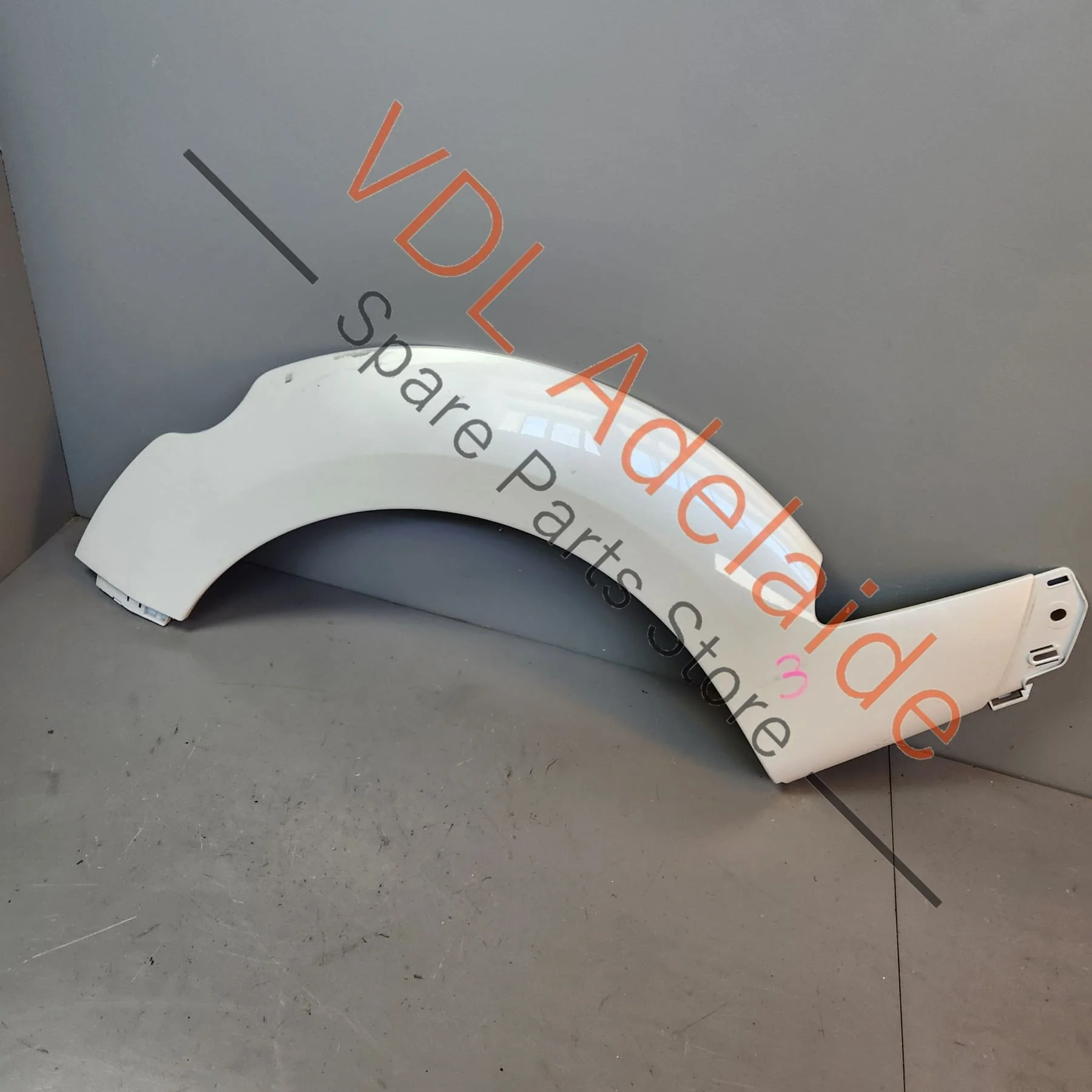 Renault Megane III DZ0/1 RS250 265 275 Right Rear Quarter Molding Flare Wheel Arch Trim 788A22543R Blanc Glacier