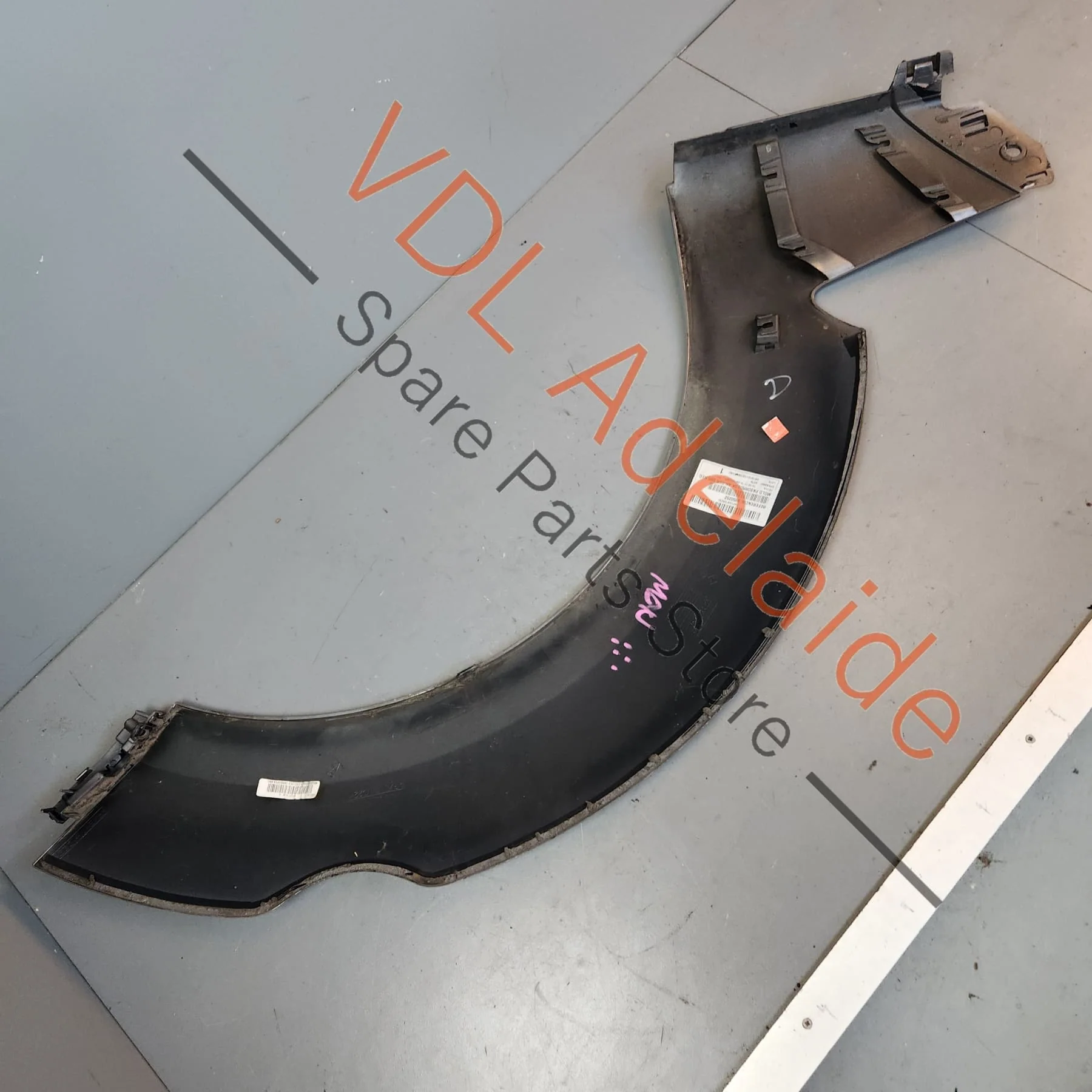 Renault Megane III DZ0/1 RS250 265 275 Right Rear Quarter Molding Flare Wheel Arch Trim 788A22543R Oyster Grey - Image 3