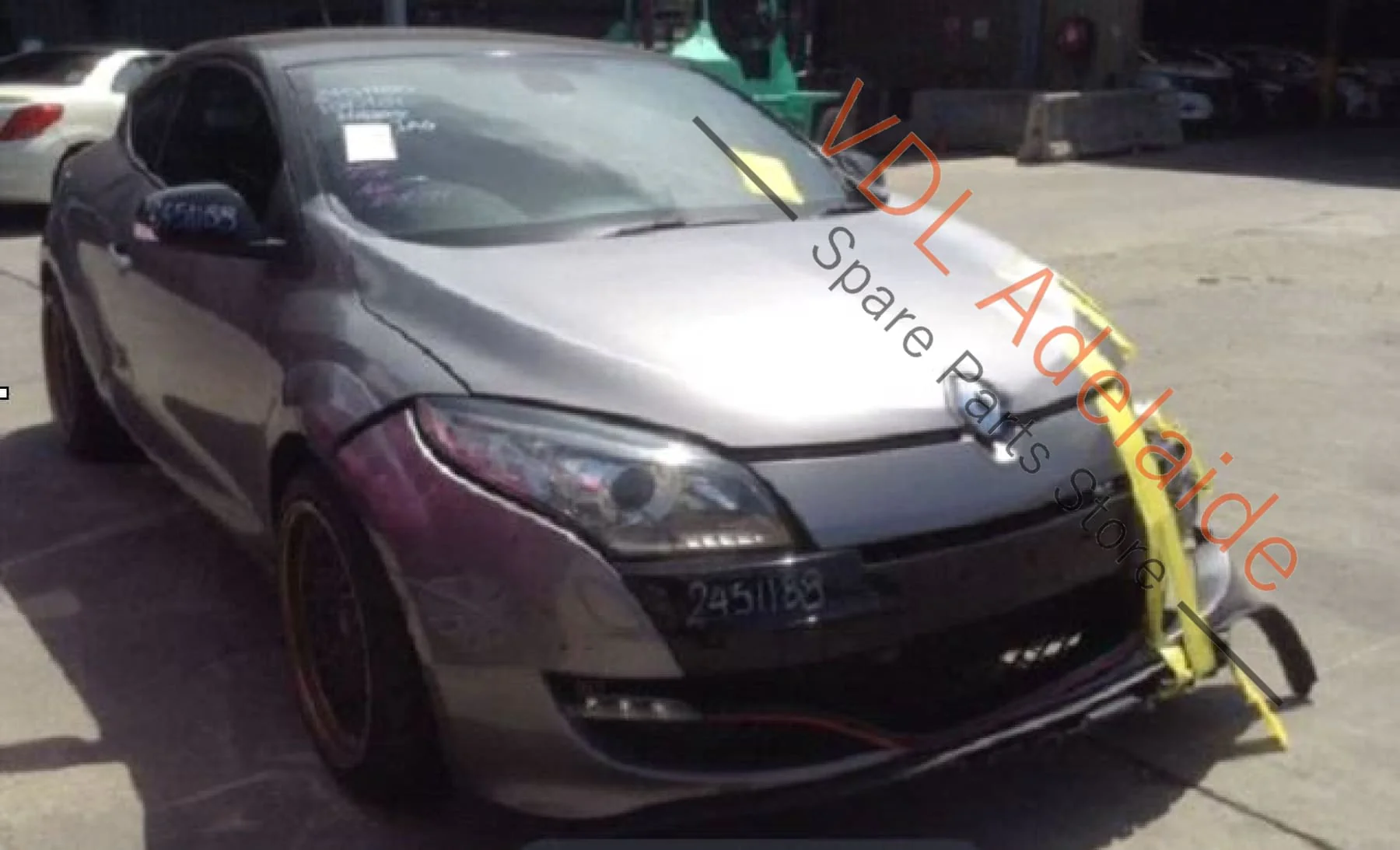 Renault Megane III DZ0/1 RS250 265 275 Front Left Lower Quarter Sill Exterior Molding Flare Wheel Arch Trim 768511309R 764366962R Oyster Grey - Image 4