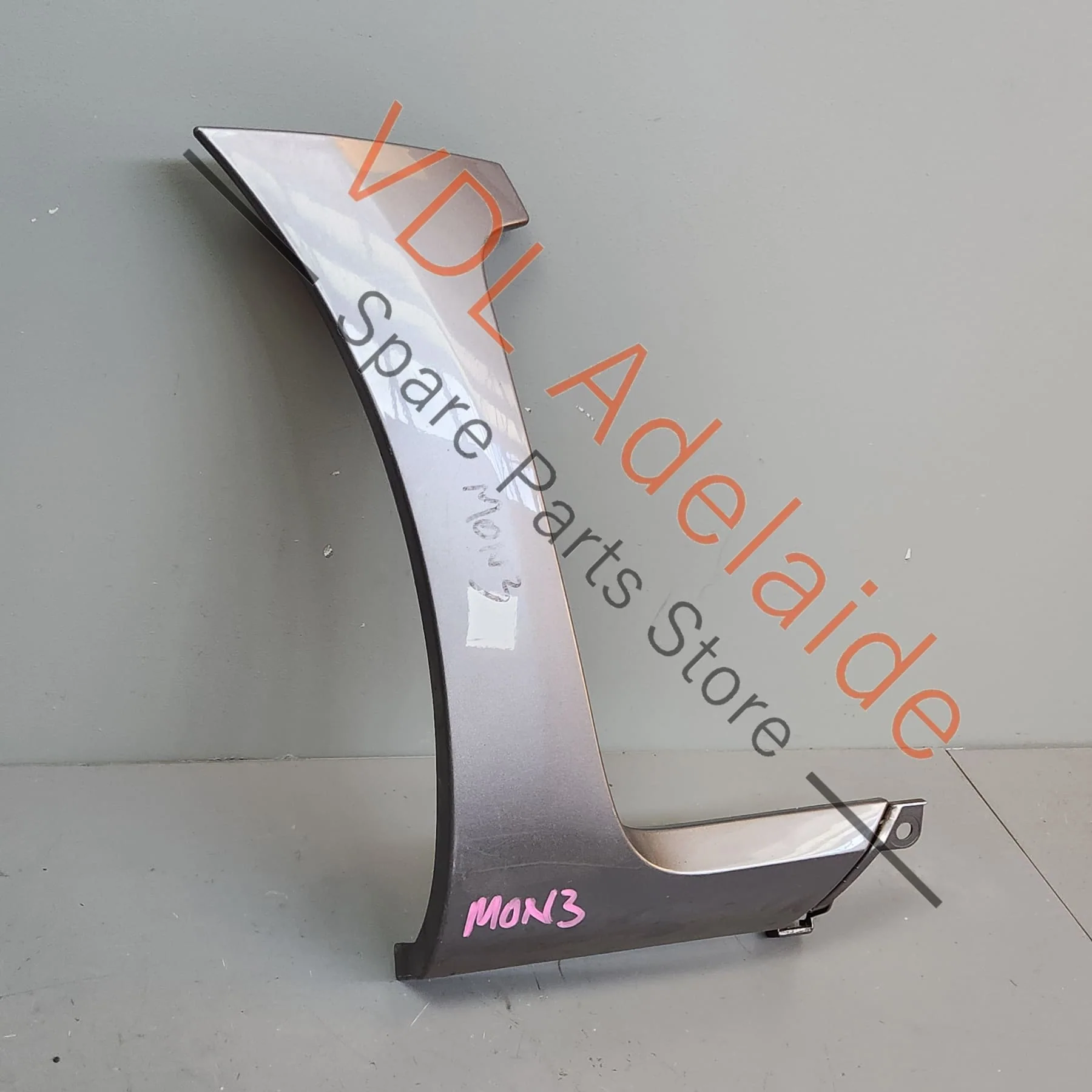 Renault Megane III DZ0/1 RS250 265 275 Front Left Lower Quarter Sill Exterior Molding Flare Wheel Arch Trim 768511309R 764366962R Oyster Grey - Image 7