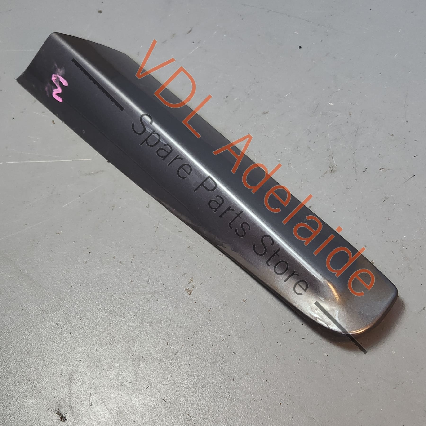 Renault Megane Left Side Rear Exterior Body Molding 768579138R 768570131R Oyster Grey - Image 6