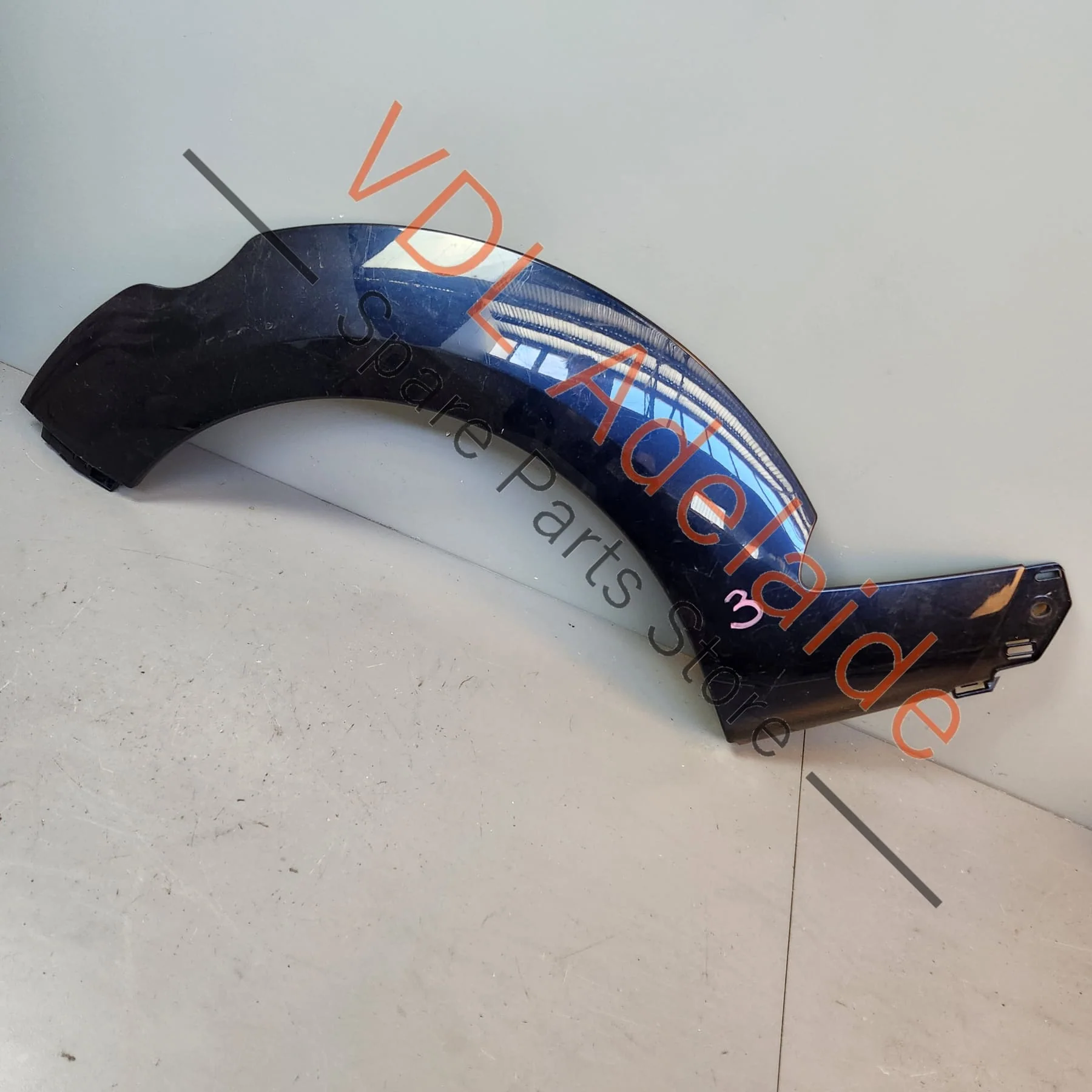 Renault Megane III DZ0/1 RS250 265 275 Right Rear Quarter Molding Flare Wheel Arch Trim 788A22543R Twilight Blue 472