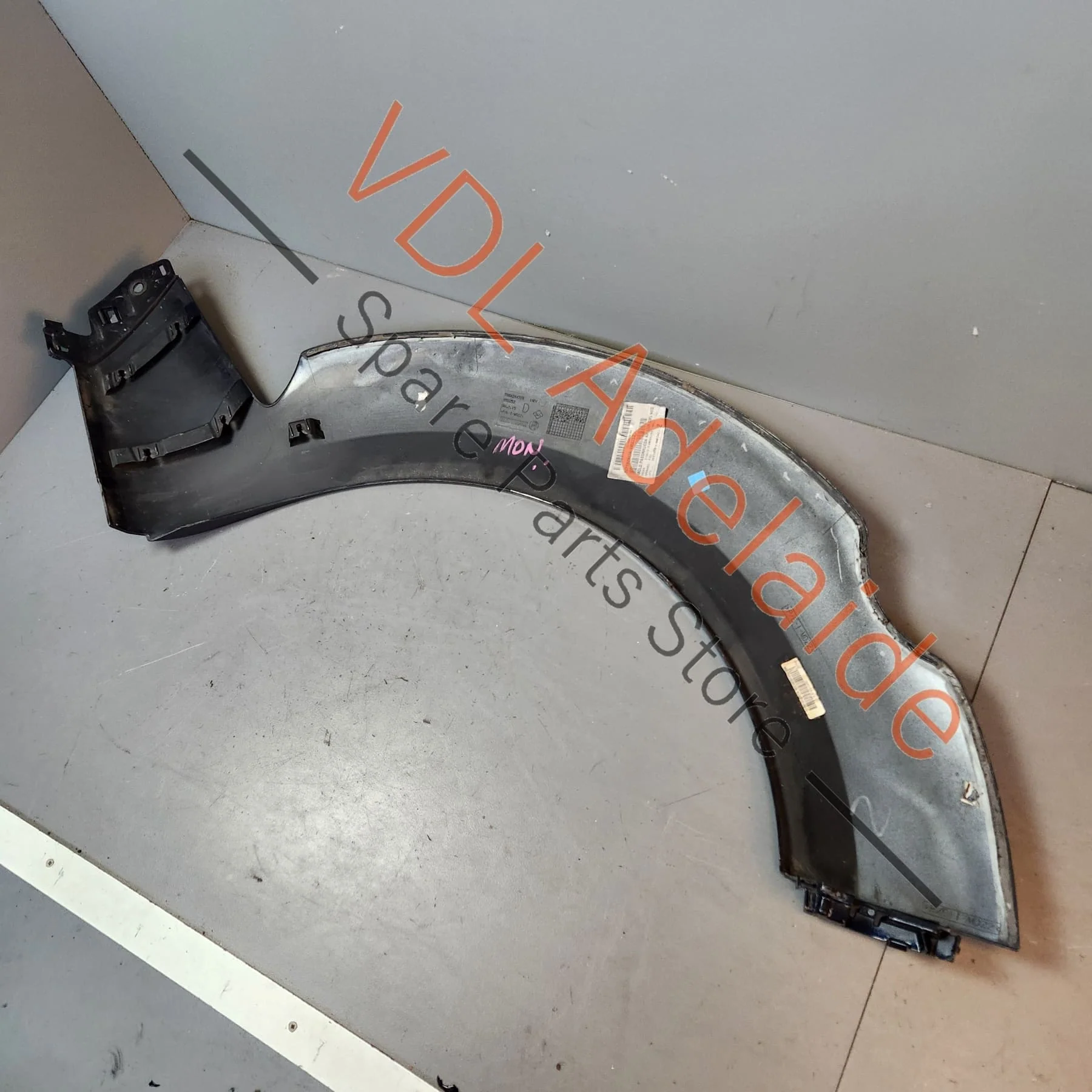 Renault Megane III DZ0/1 RS250 265 275 Right Rear Quarter Molding Flare Wheel Arch Trim 788A22543R Twilight Blue 472 - Image 3