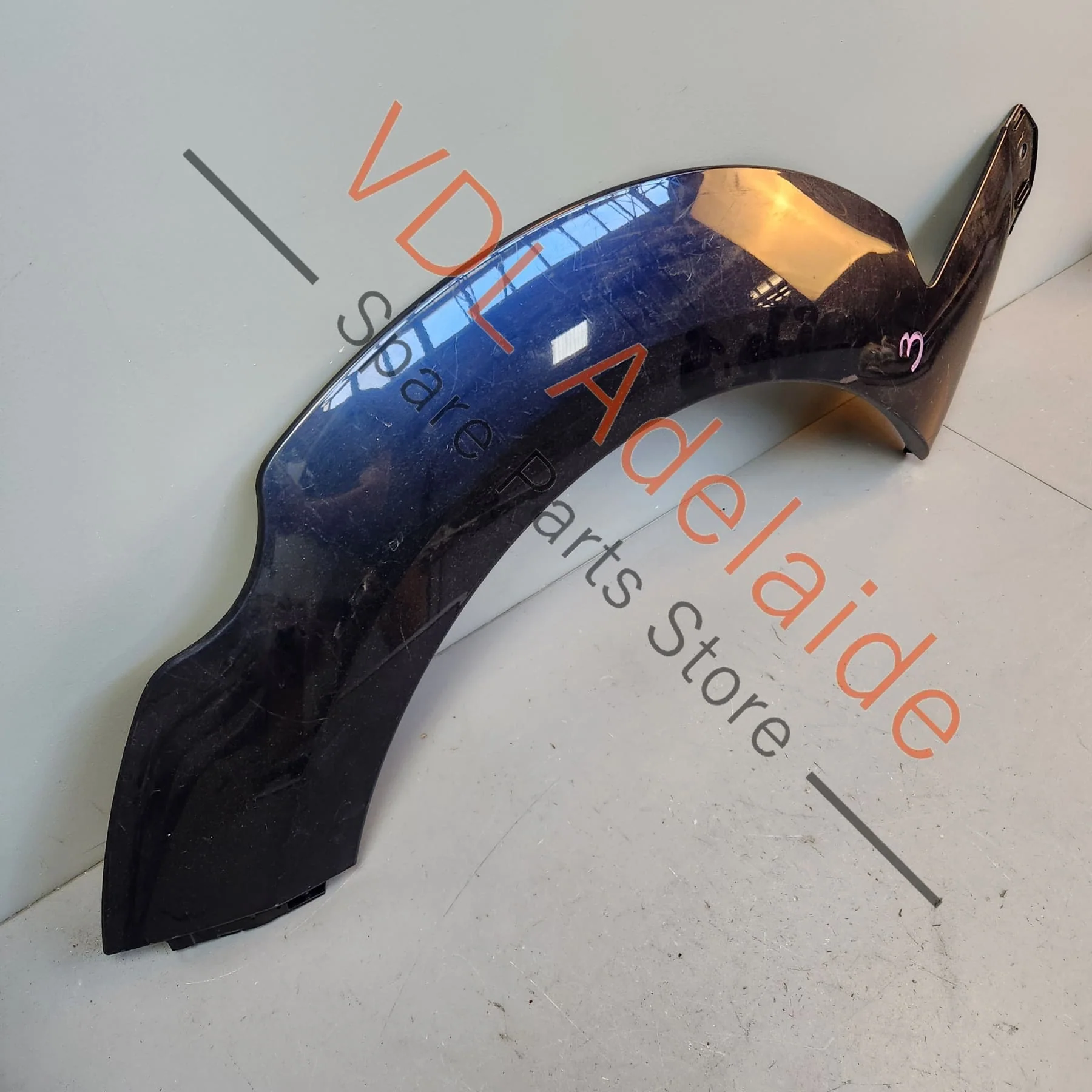 Renault Megane III DZ0/1 RS250 265 275 Right Rear Quarter Molding Flare Wheel Arch Trim 788A22543R Twilight Blue 472 - Image 7