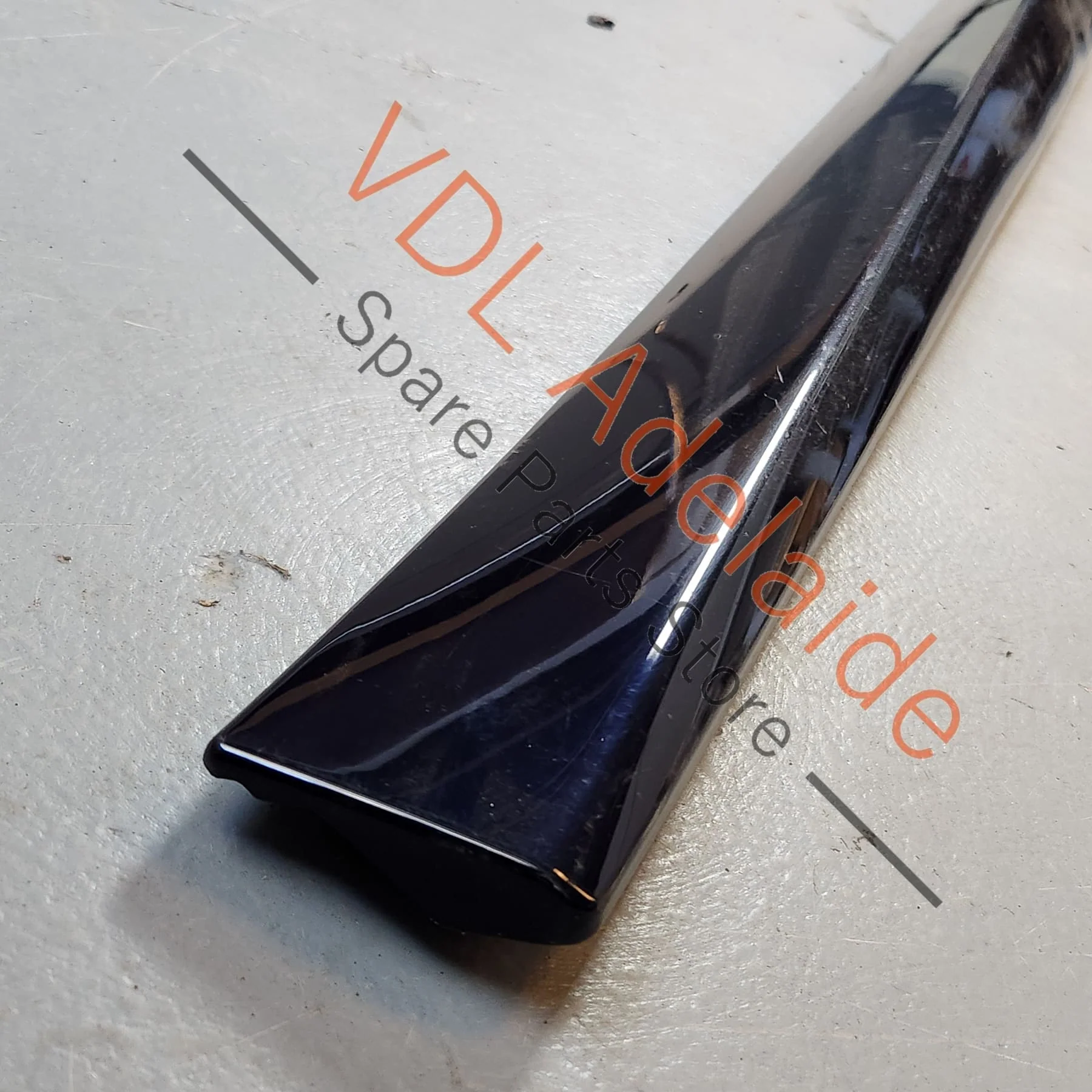 Renault Megane Left Side Rear Exterior Door Molding 808774483R 808770008R Twilight Blue 472 - Image 8
