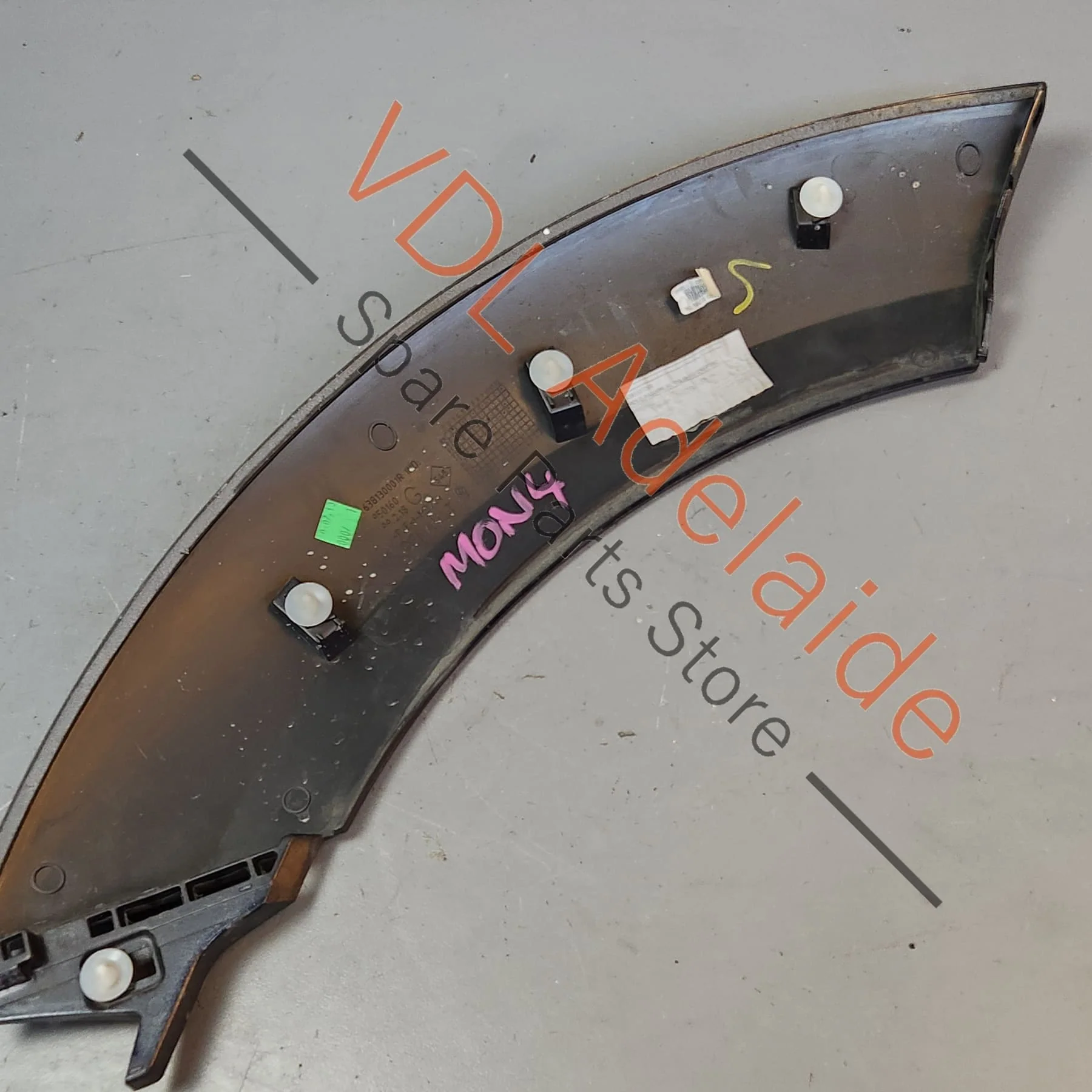 Renault Megane MK3 III RS250 RS265 RS275 Front Left Fender Flare Wheel Arch Trim Bodykit 638139434R 638130001R Twilight Blue 472 - Image 3