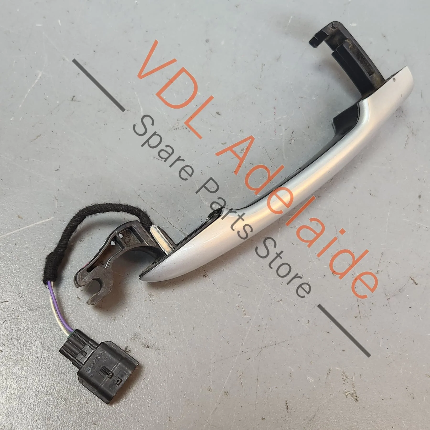 Renault Megane III 3 Passenger Side Exterior Door Handle & Sensor Set 285980194R 285980194R Silver/Chrome - Image 6