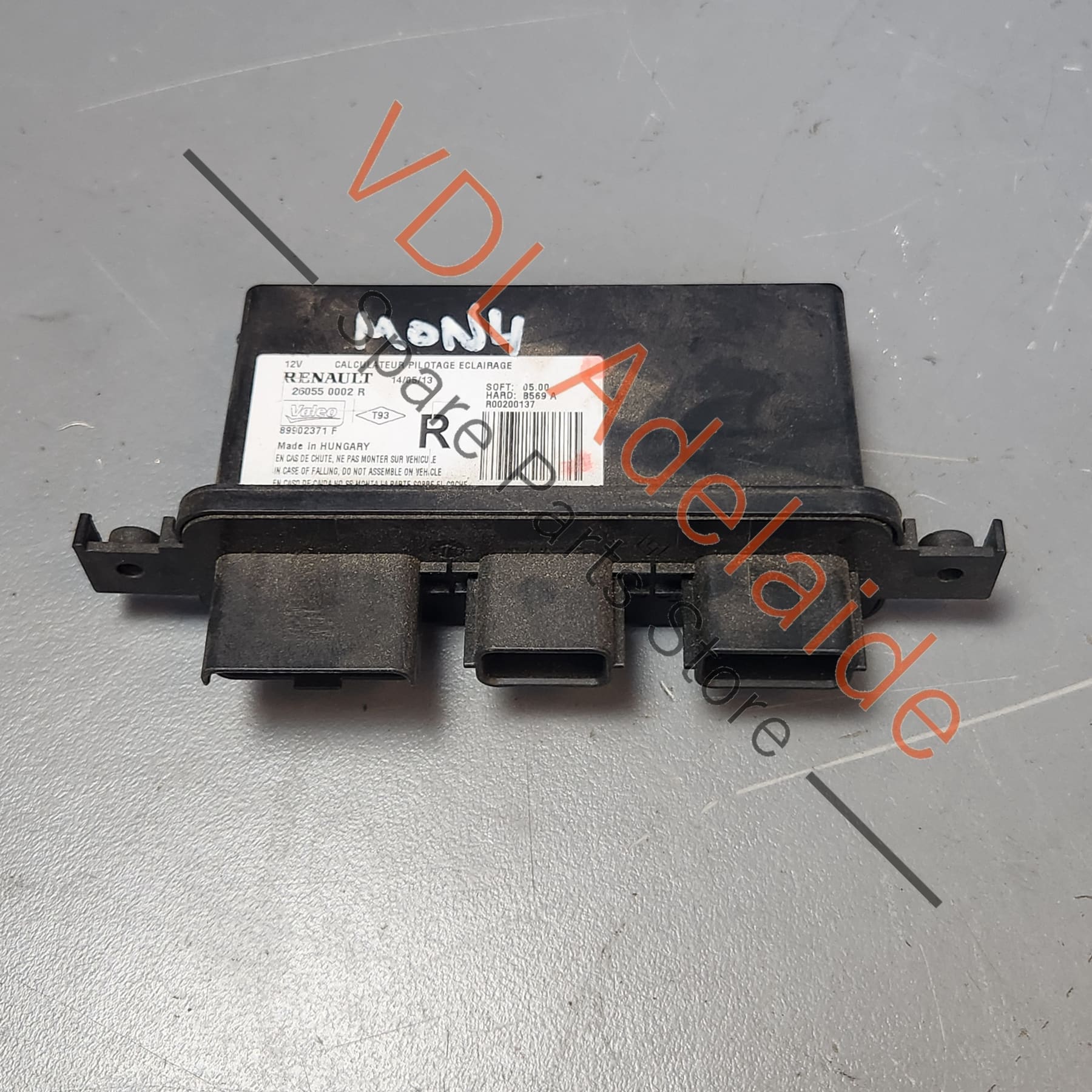 Renault Megane RS Xenon Light Control ECU Module 260550002R