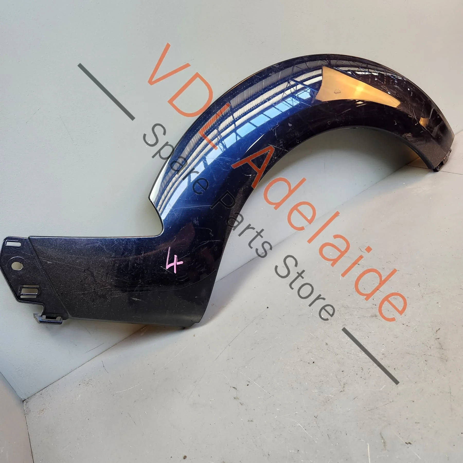 Renault Megane III DZ0/1 RS250 265 275 Left Rear Quarter Molding Flare Wheel Arch Trim 788A37508R Twilight Blue 472 - Image 7