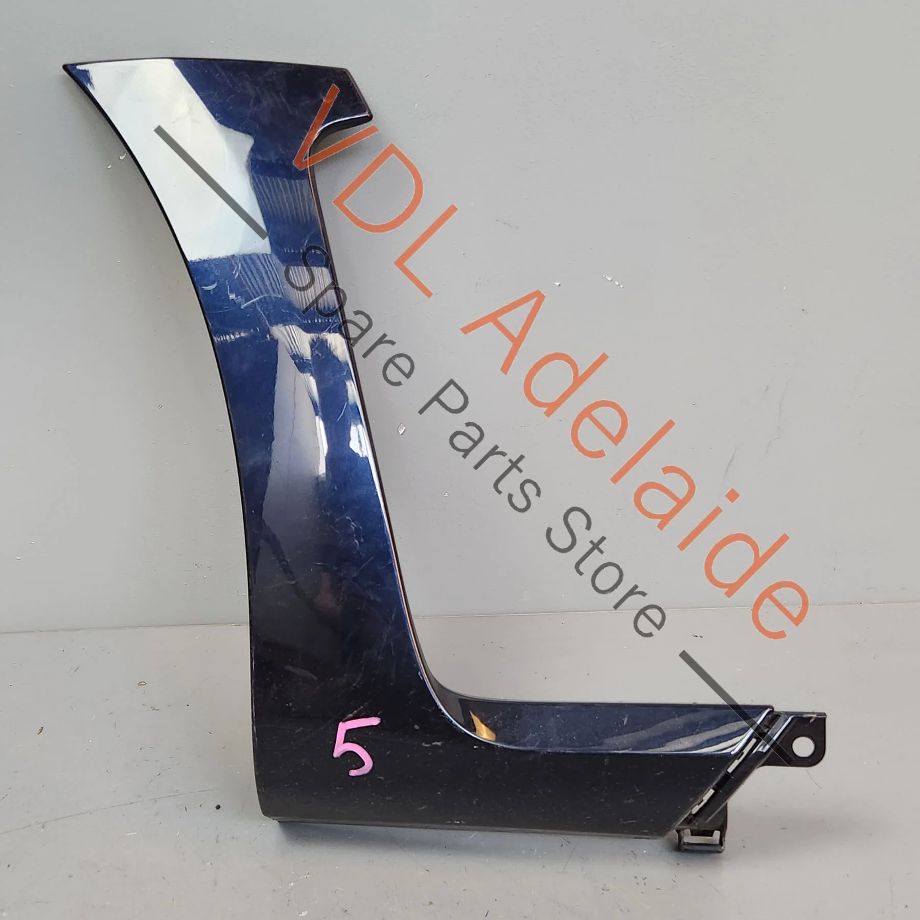 Renault Megane III DZ0/1 RS250 265 275 Front Left Lower Quarter Sill Exterior Molding Flare Wheel Arch Trim 768511309R 764366962R Twilight Blue 472 - Image 6