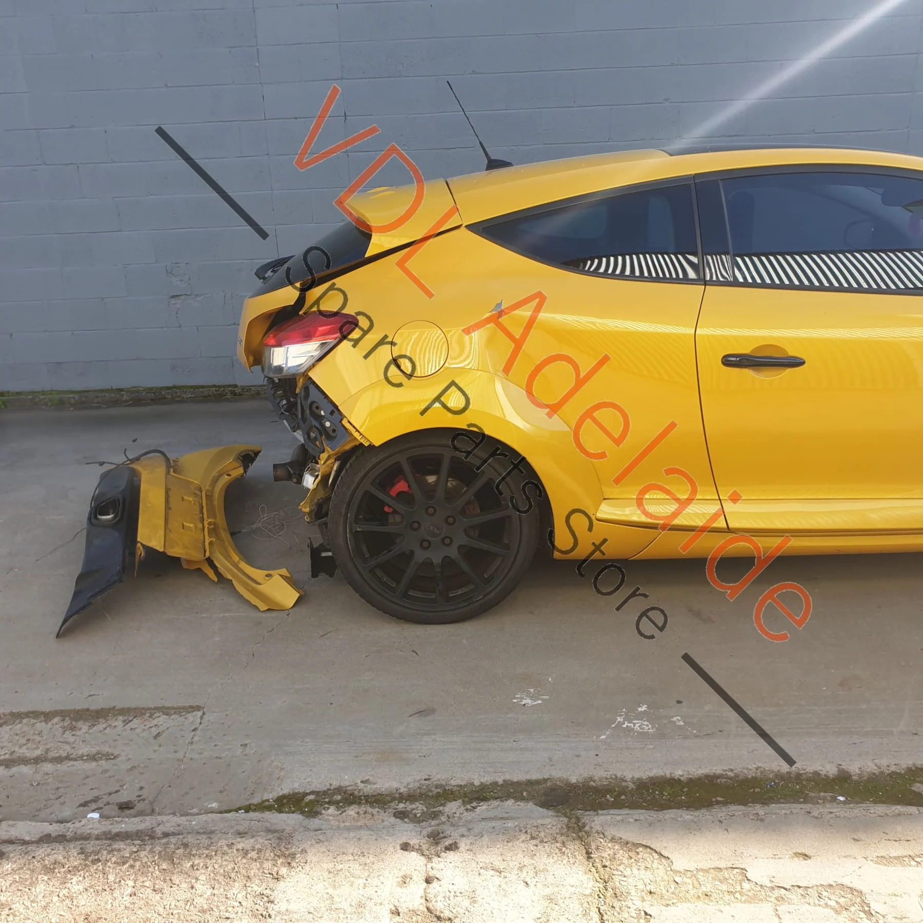 Renault Megane Coupe RS A Pillar Interior Trim Grey Left LHS 769120006R - Image 7