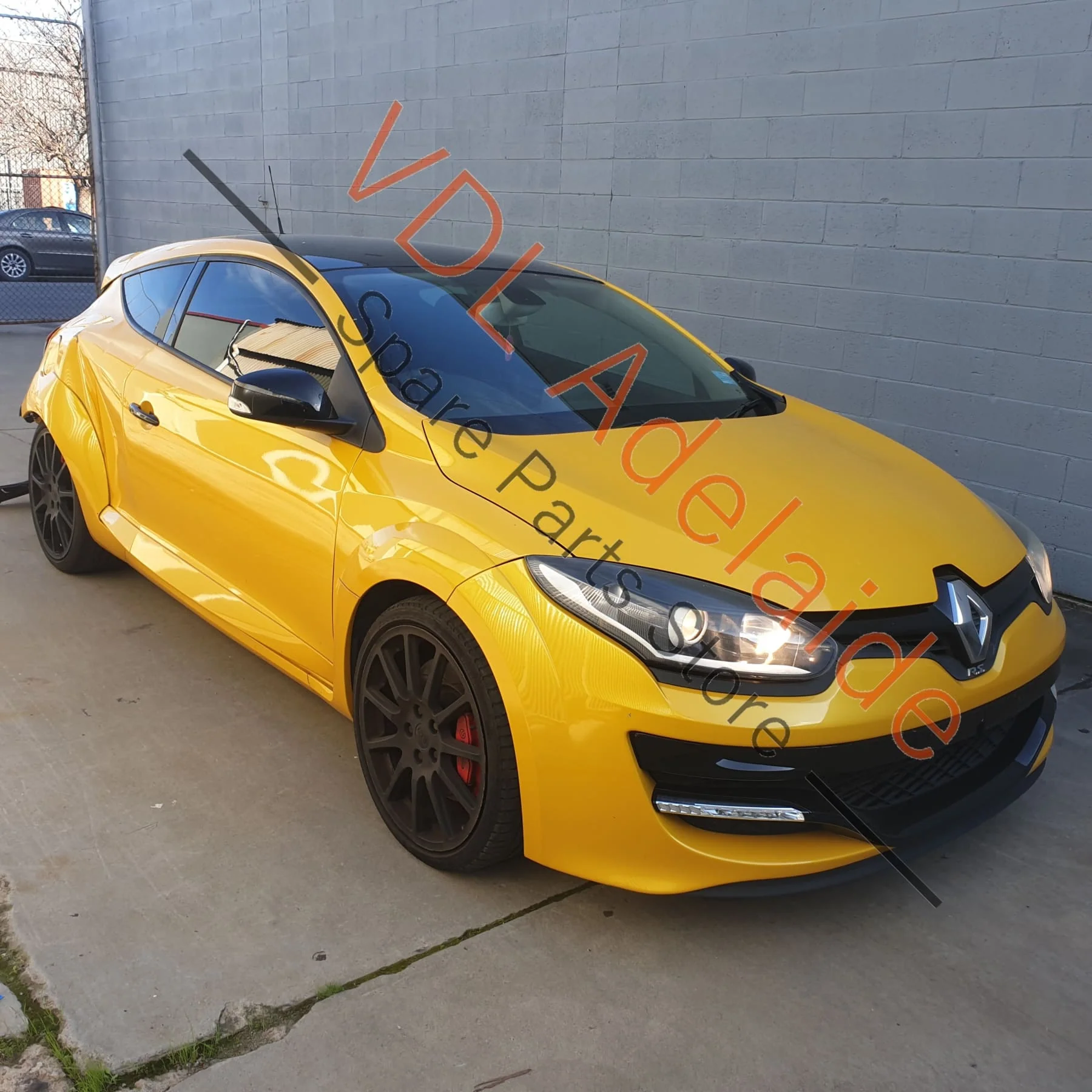 Renault Megane RS DZ1 D95 Coupe Right Exterior B Pillar Door Trim Gloss Black 802840011R - Image 9