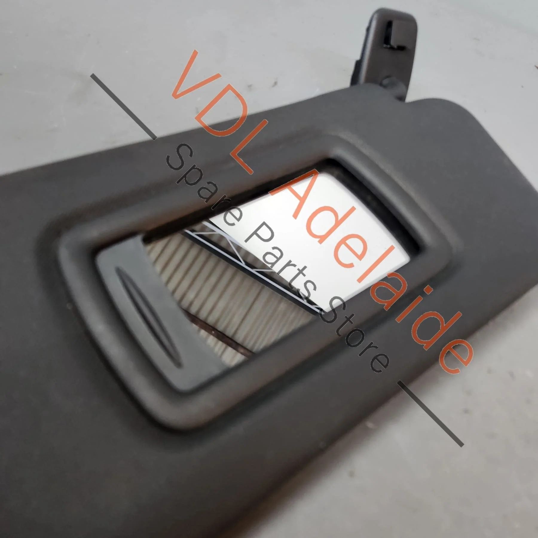 Renault Megane 3 X95 RS250 RS265 RS275 Right Sun Visor Black 964006023R - Image 8