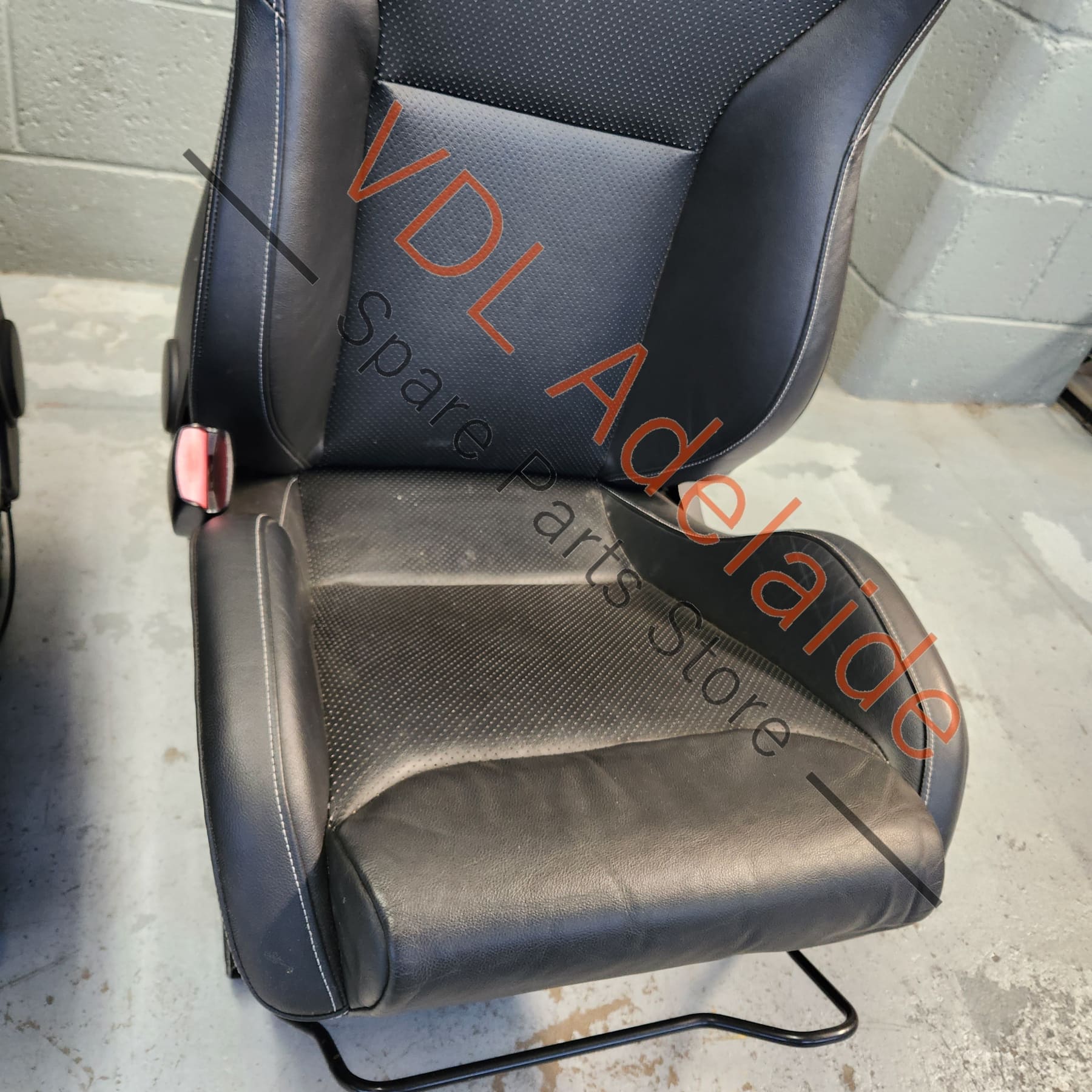 Renault Megane MK3 III Black Leather Recaro Seat Set RS250 RS265 RS275 - Image 13