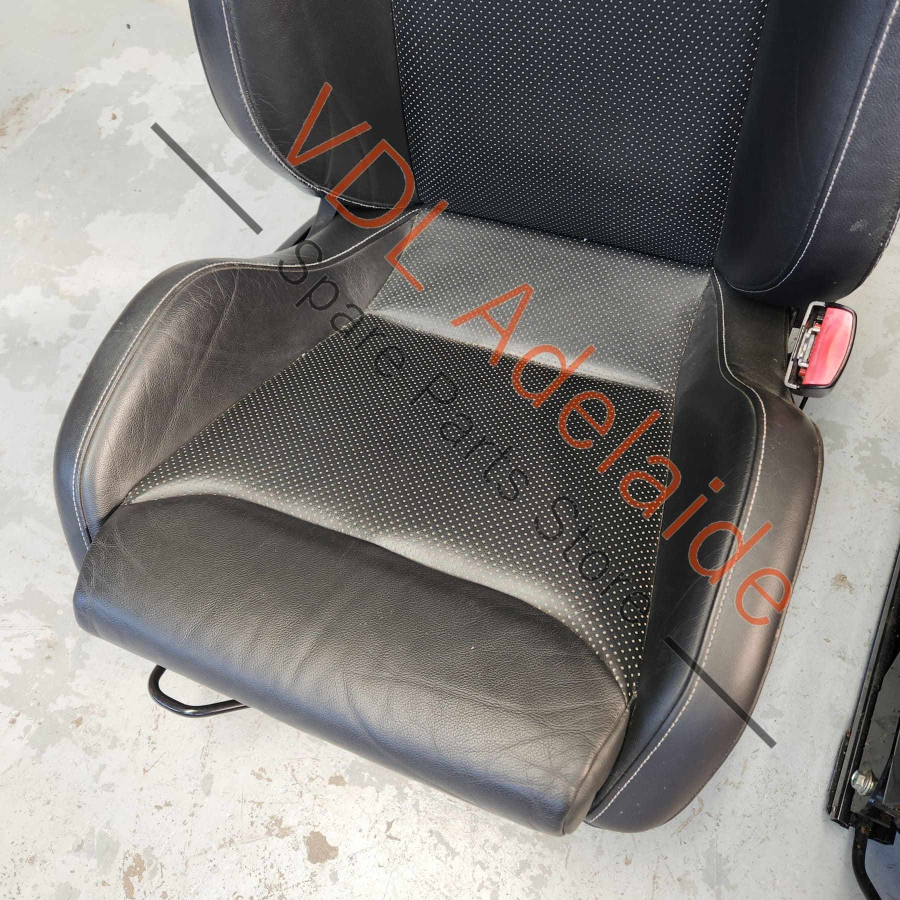 Renault Megane MK3 III Black Leather Recaro Seat Set RS250 RS265 RS275 - Image 16